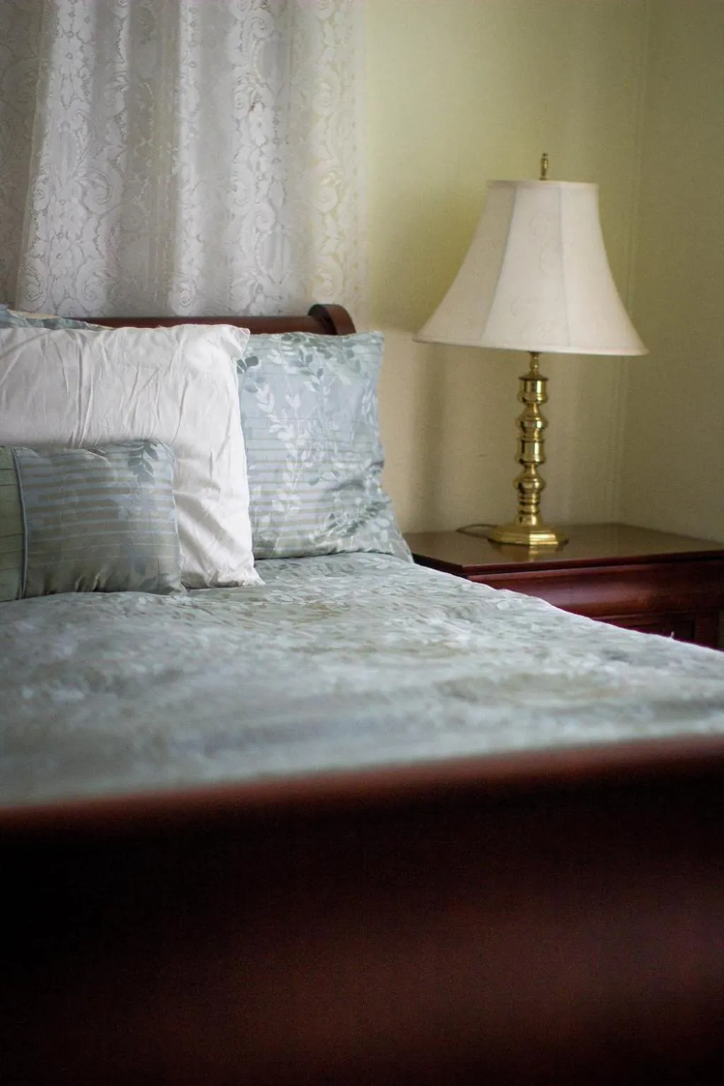 Bed in Historic White Blossom House