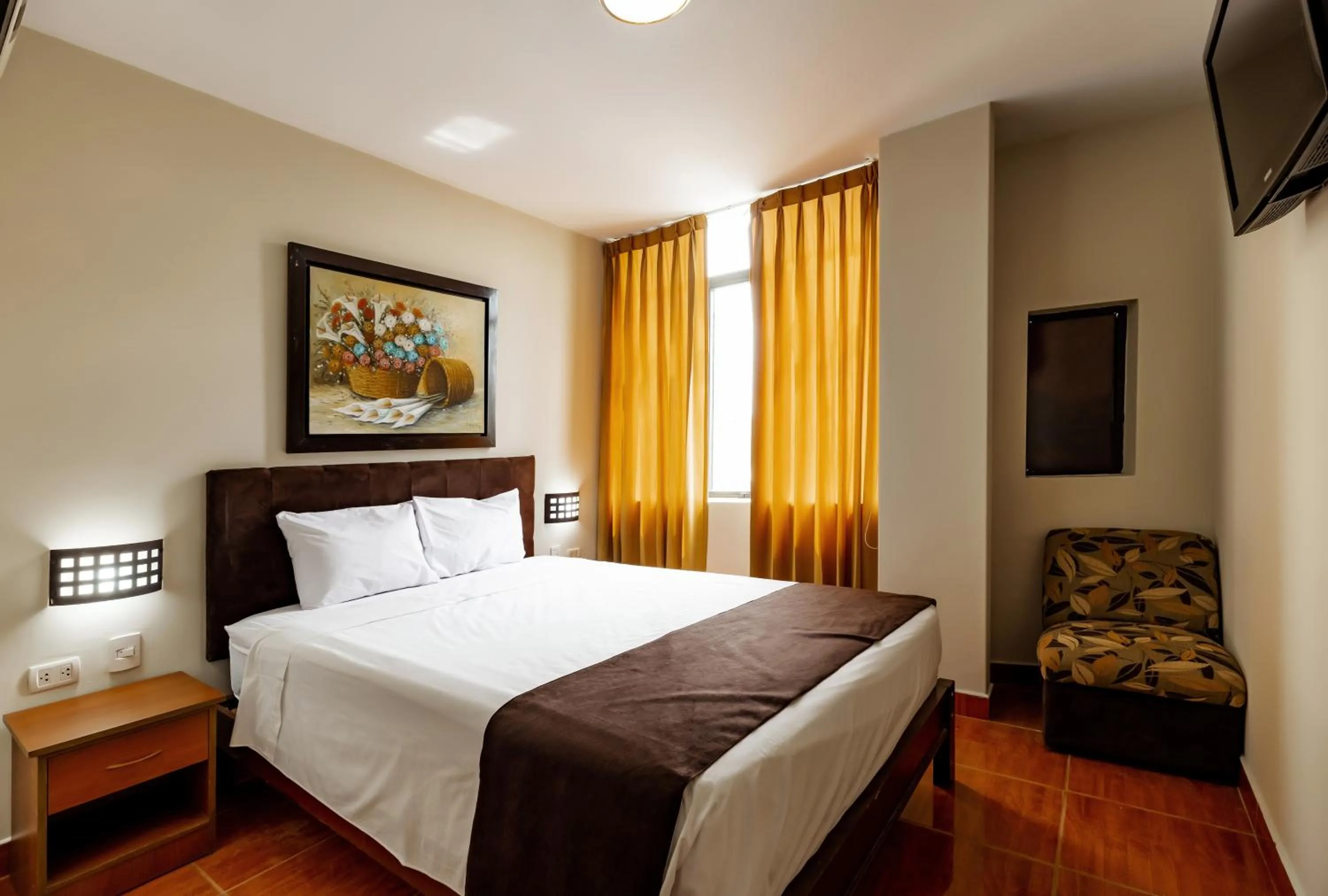 Bed in Hotel Rio Blanco