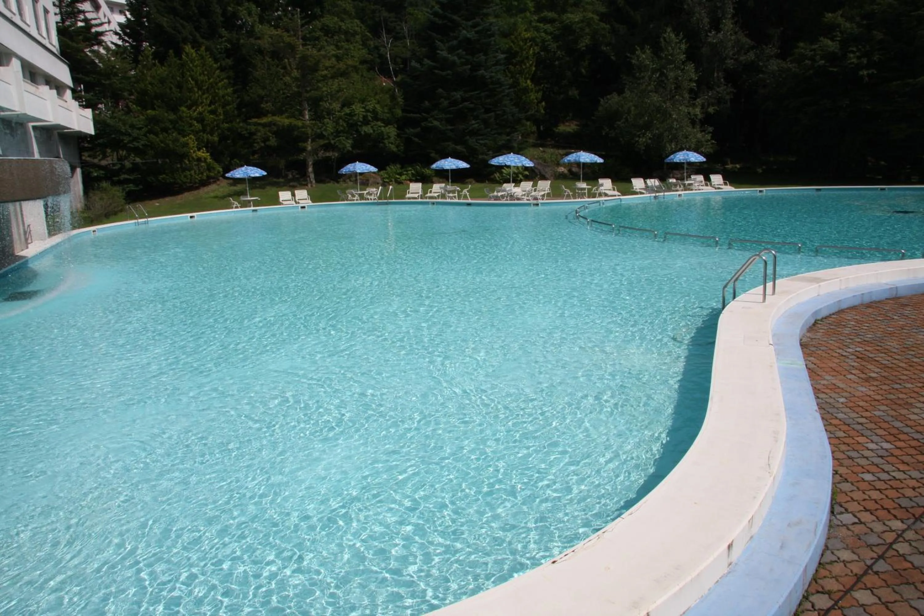 Swimming pool in Resort Hotel Tateshina