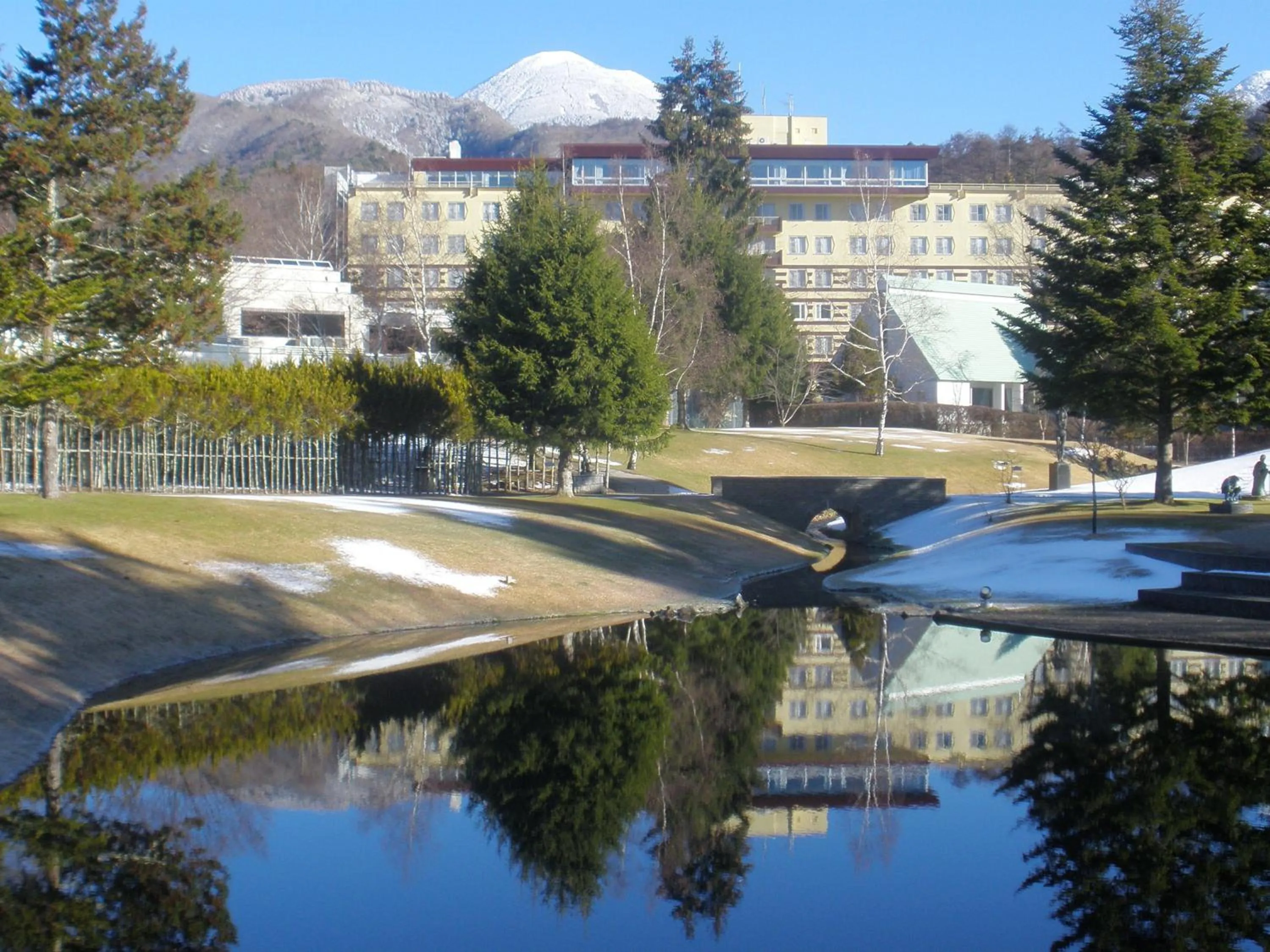 Facade/entrance in Resort Hotel Tateshina