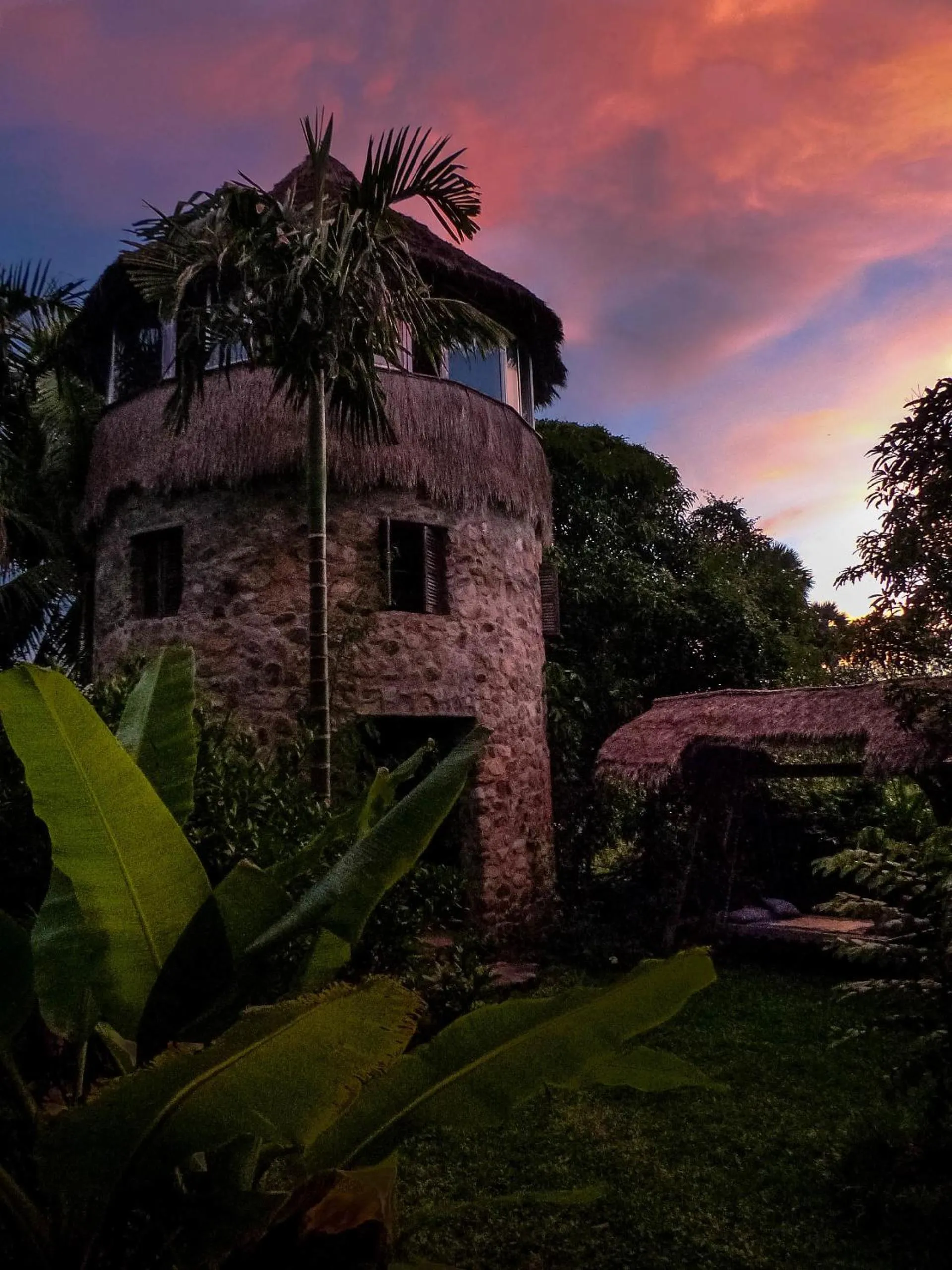 Bird's eye view in Ganesha Kampot Resort