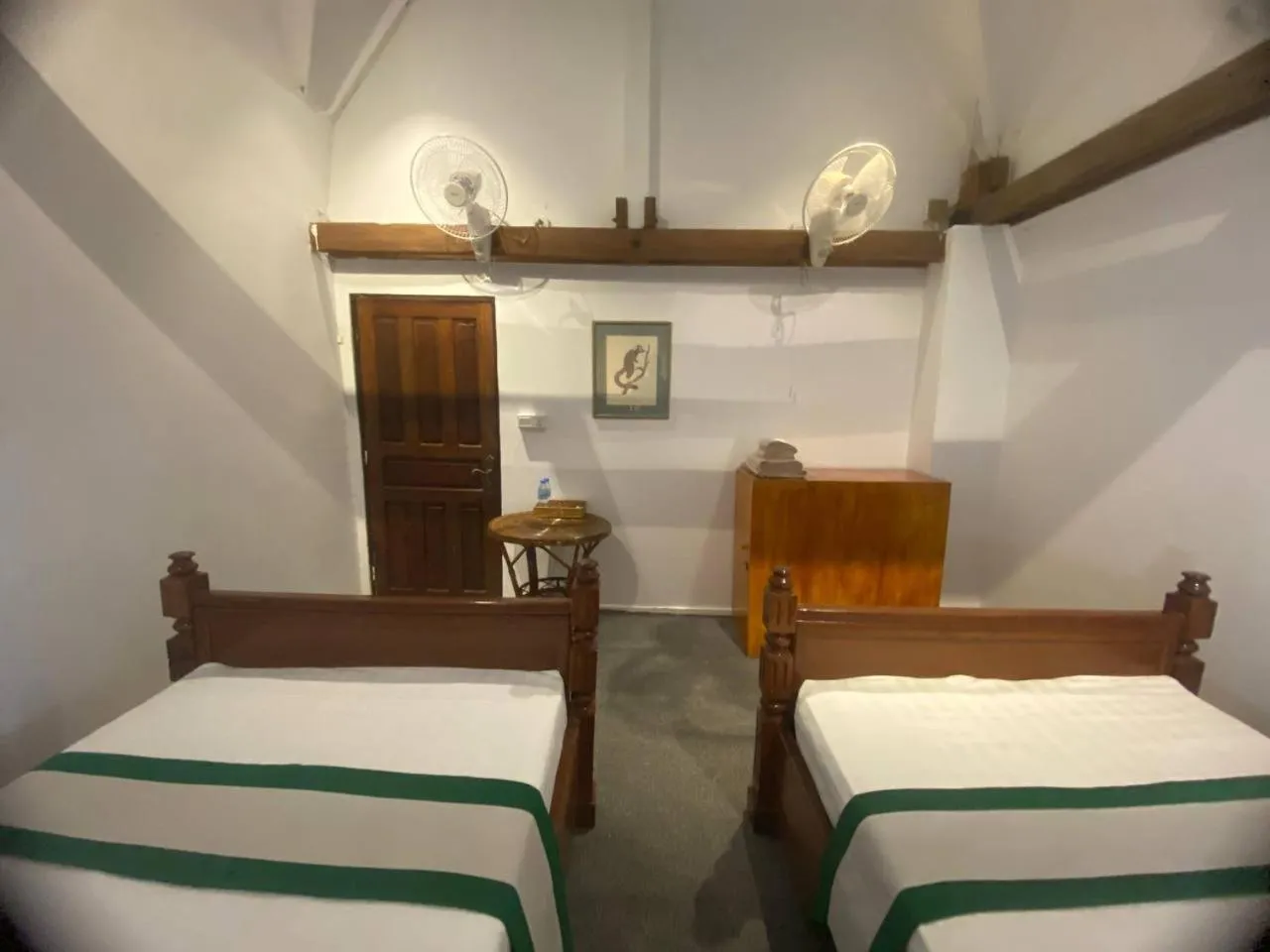 Bed in Ganesha Kampot Resort