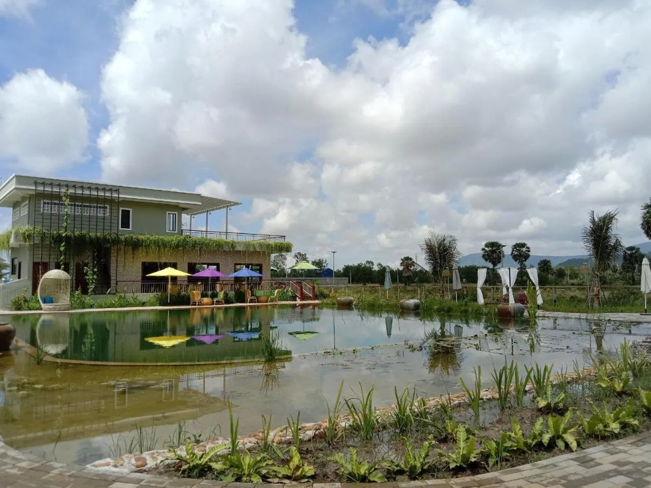 Property building in Ganesha Kampot Resort