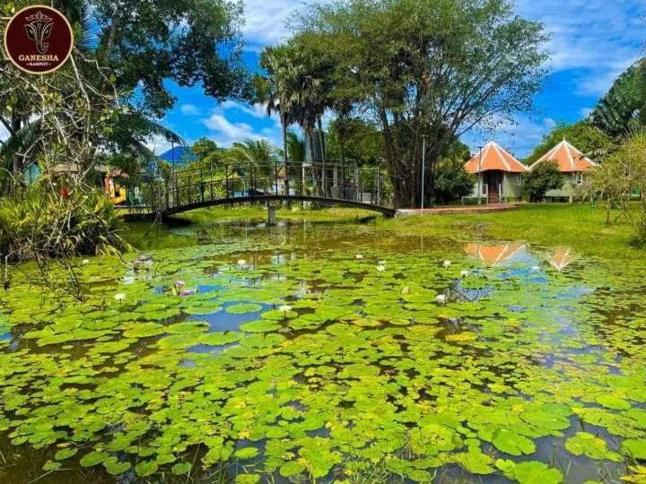 Lake view in Ganesha Kampot Resort