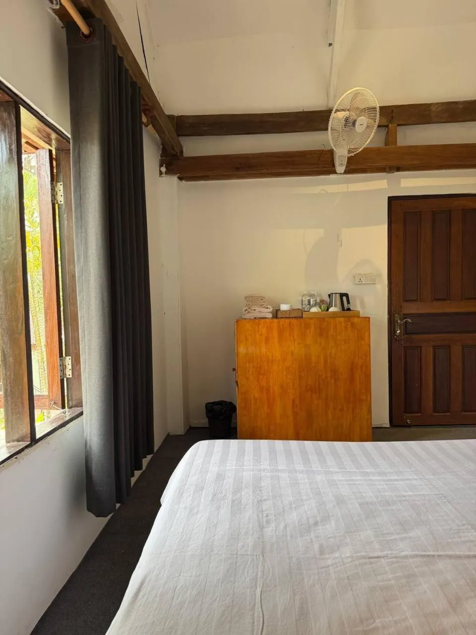 Bed in Ganesha Kampot Resort