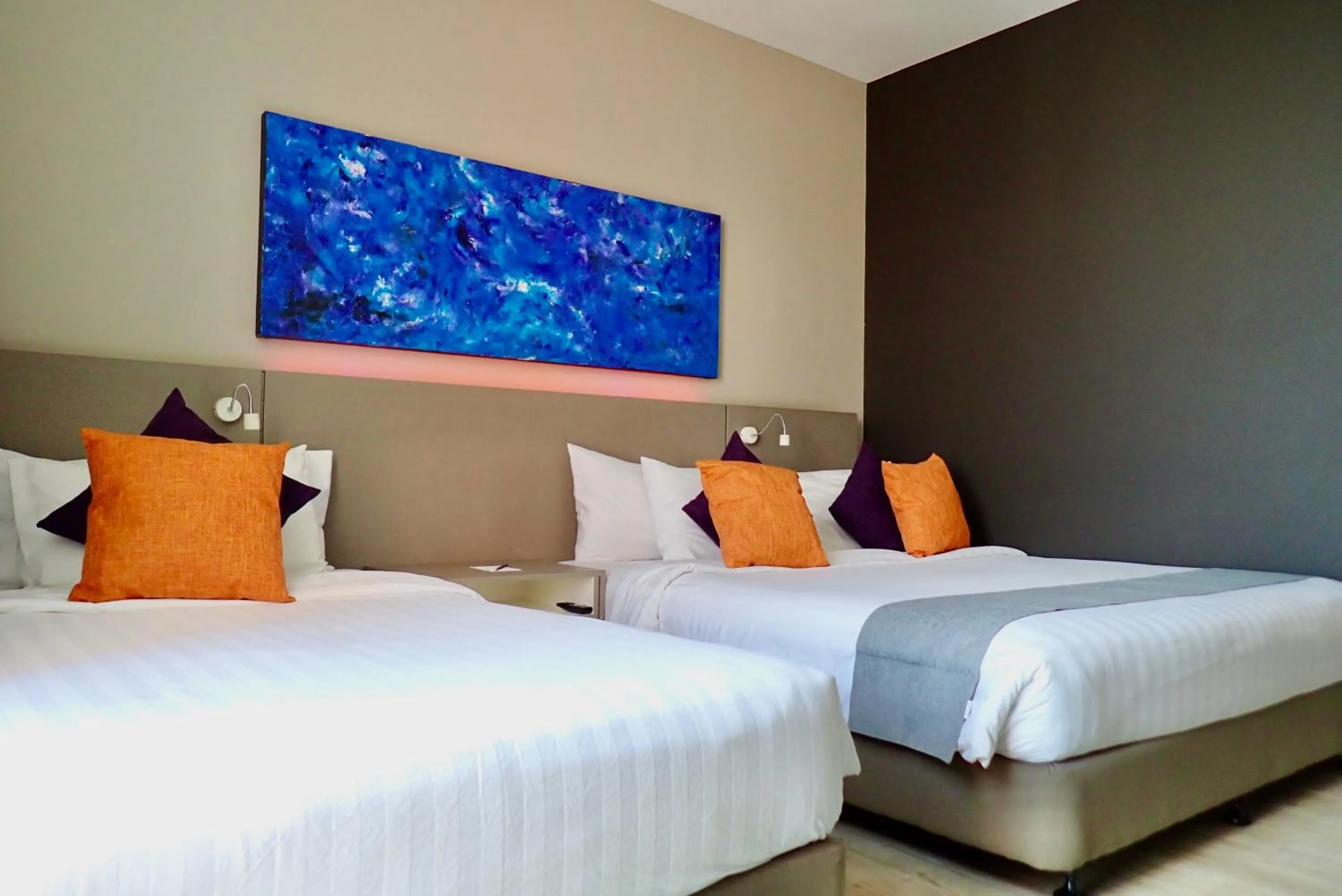 Bed in Qliq Damansara Hotel