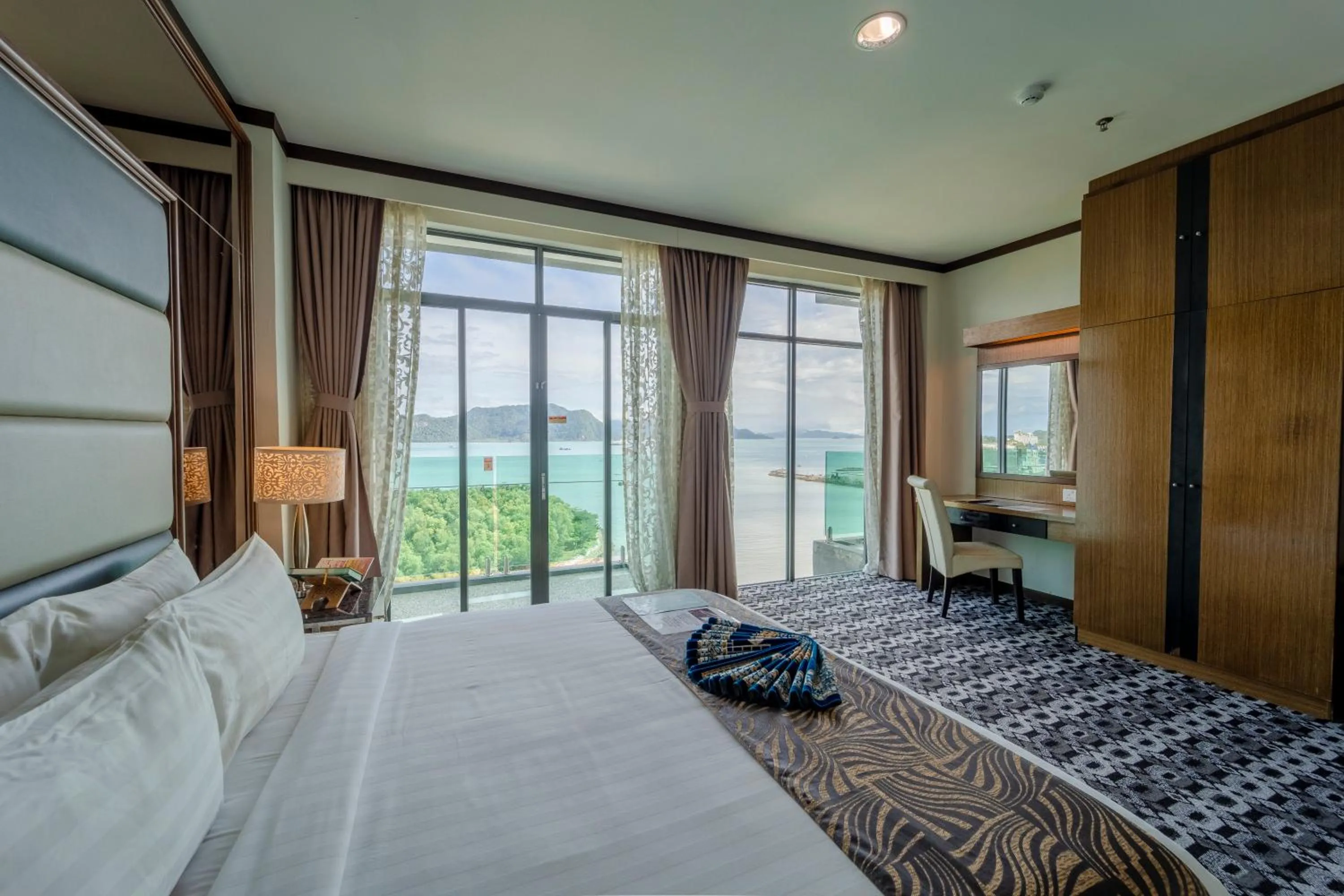 Bed in Adya Hotel Kuah Langkawi