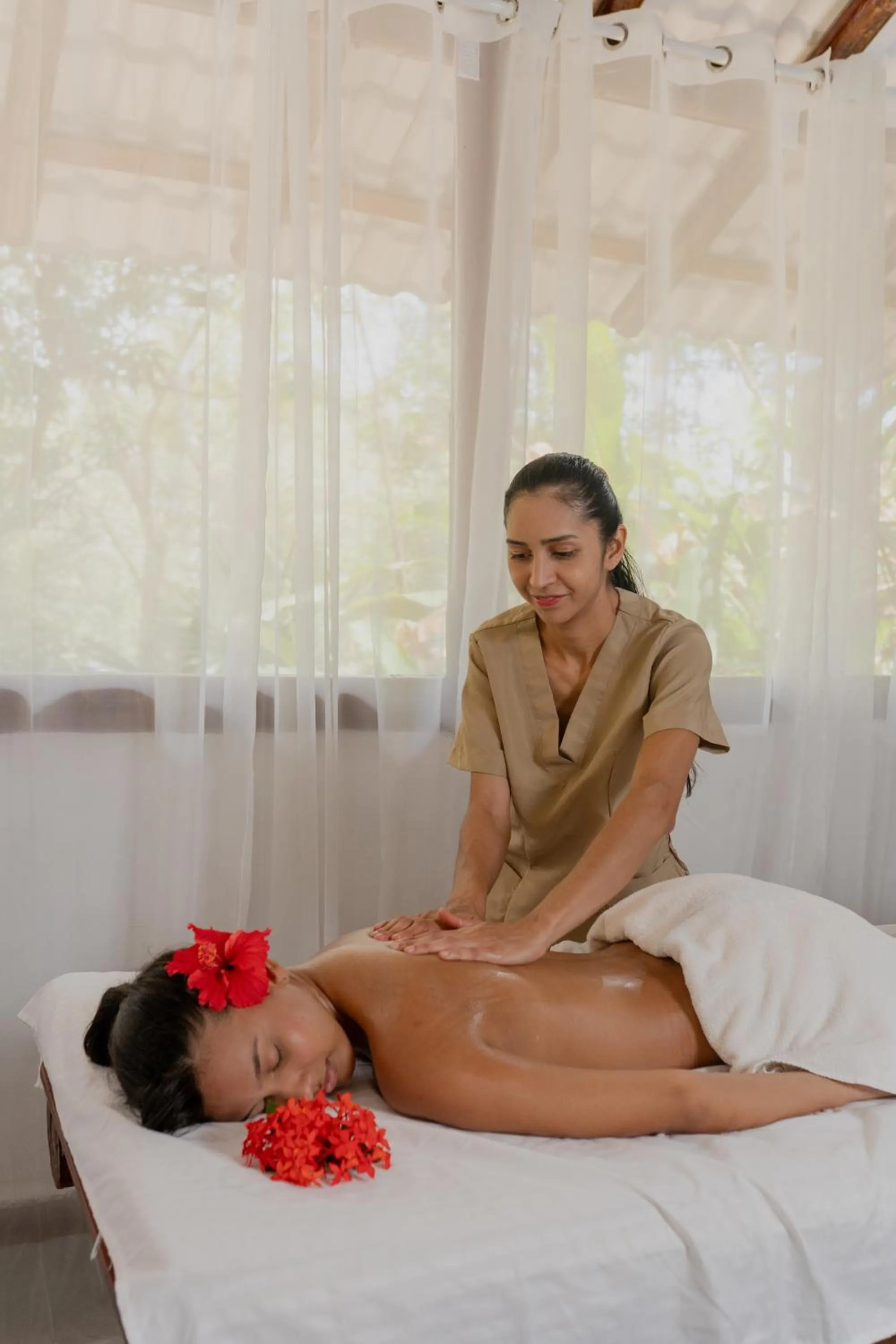 Massage in Villa Maria Tayrona, Jungle and Sea Experience