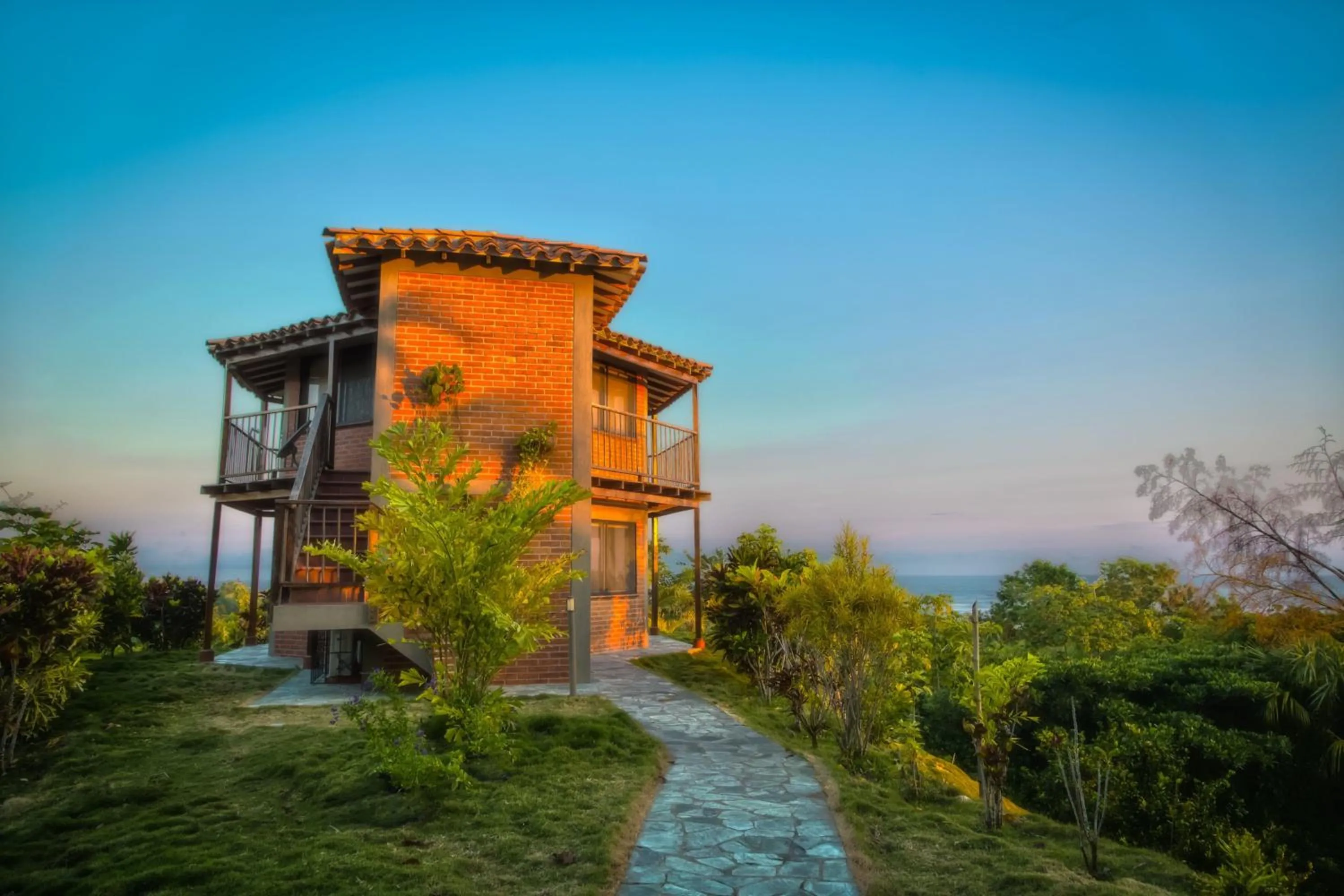 Facade/entrance in Villa Maria Tayrona, Jungle and Sea Experience