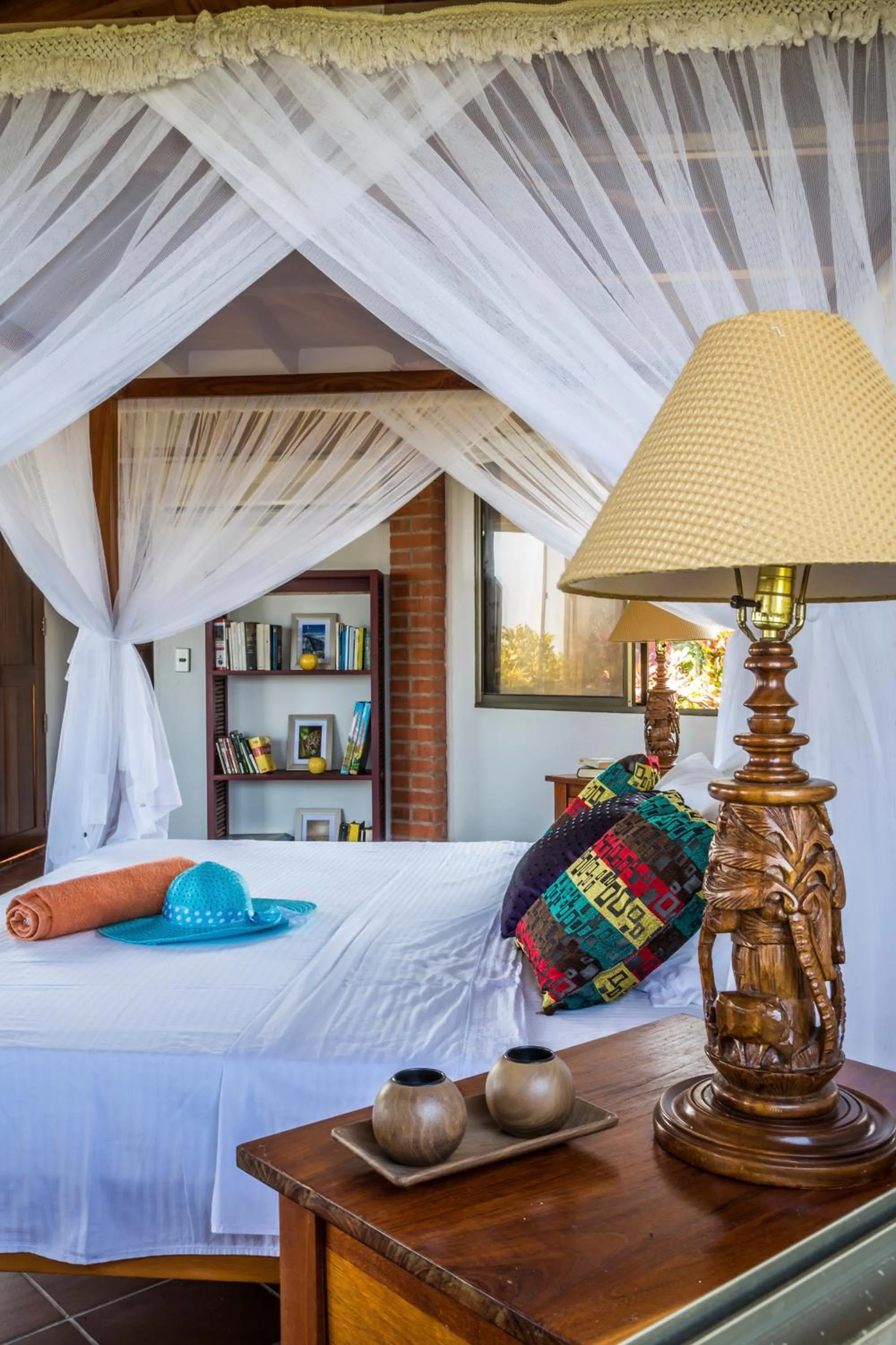 Bed in Villa Maria Tayrona, Jungle and Sea Experience