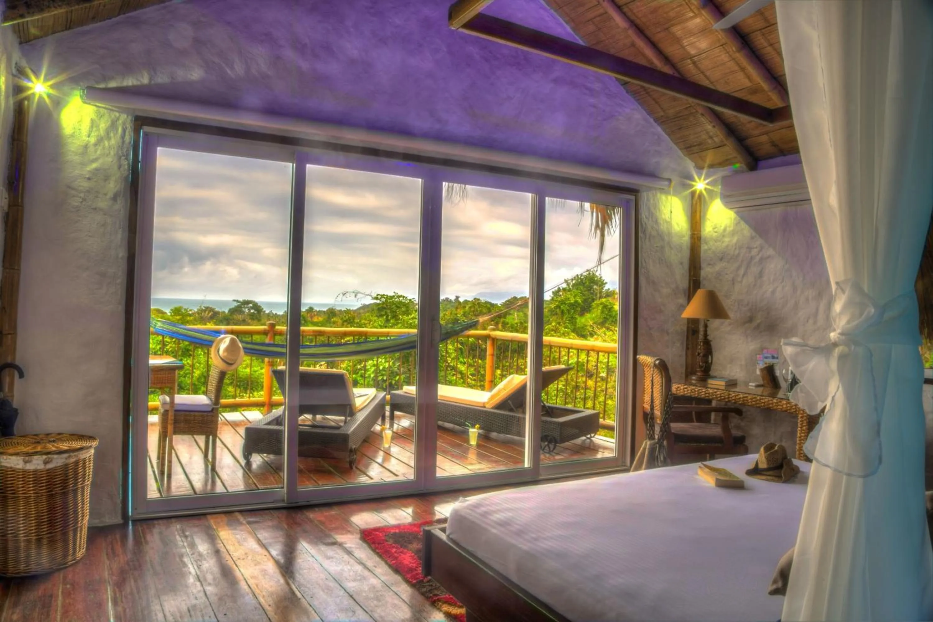 Bedroom in Villa Maria Tayrona, Jungle and Sea Experience