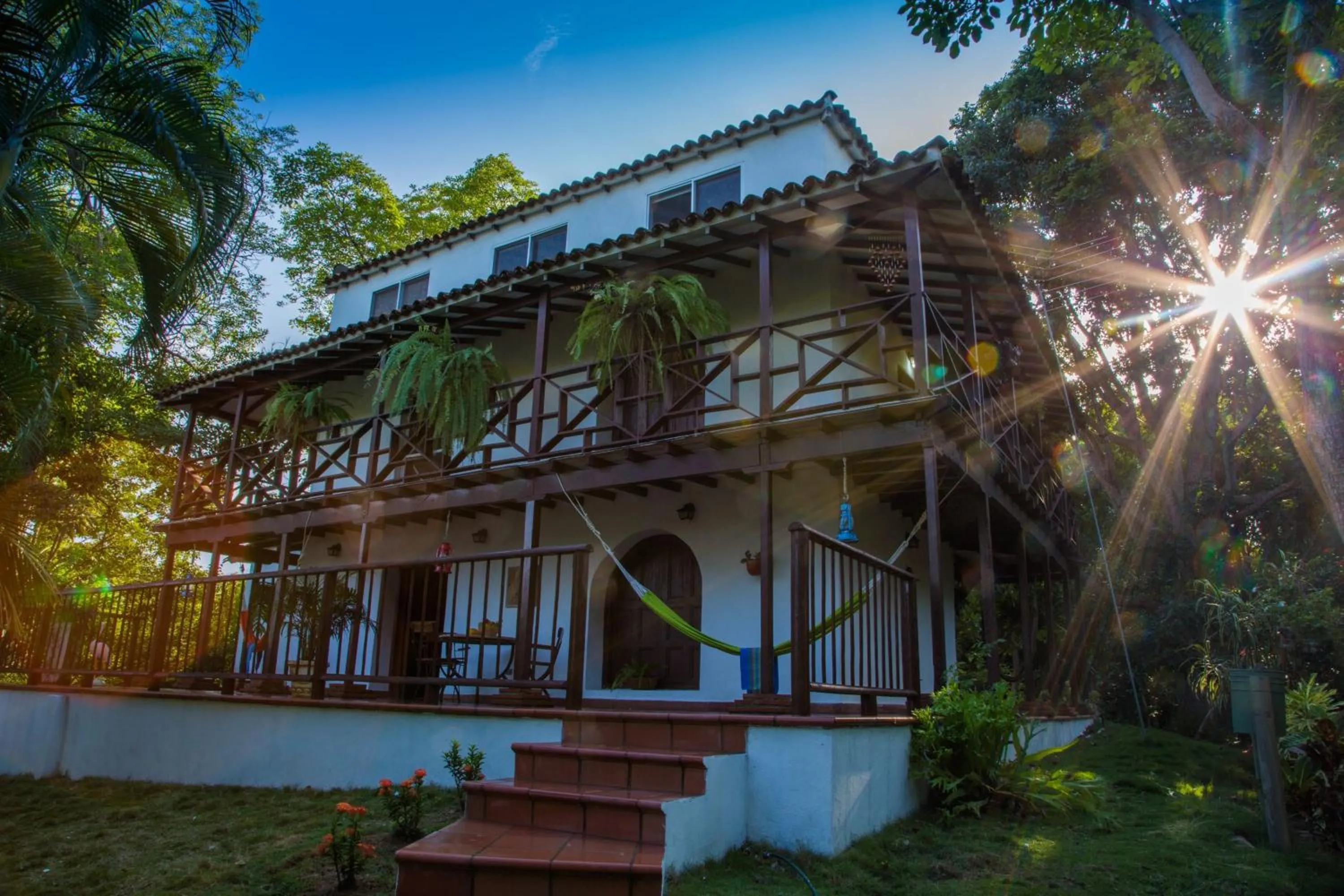 Facade/entrance in Villa Maria Tayrona, Jungle and Sea Experience