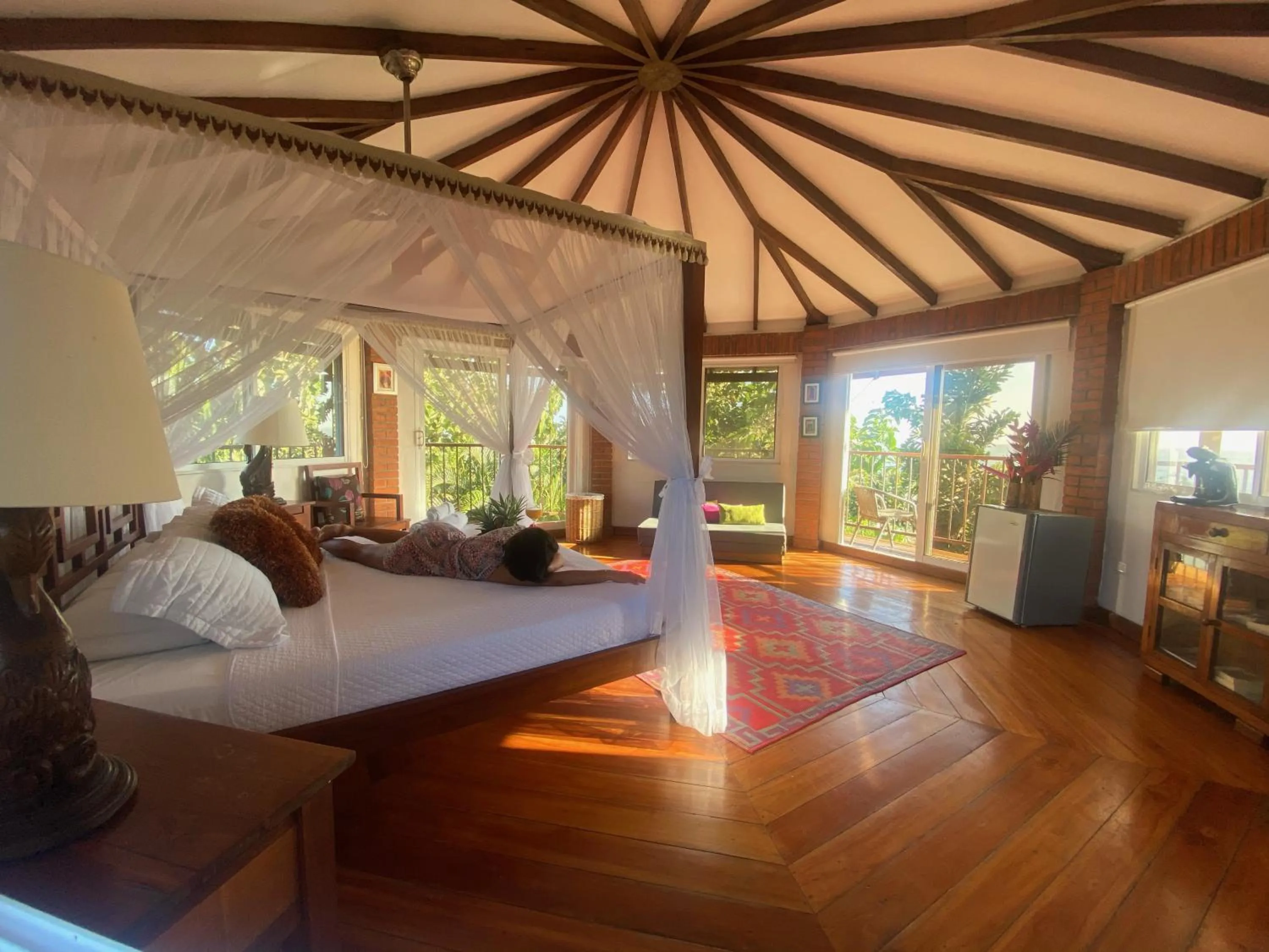 Bedroom in Villa Maria Tayrona, Jungle and Sea Experience