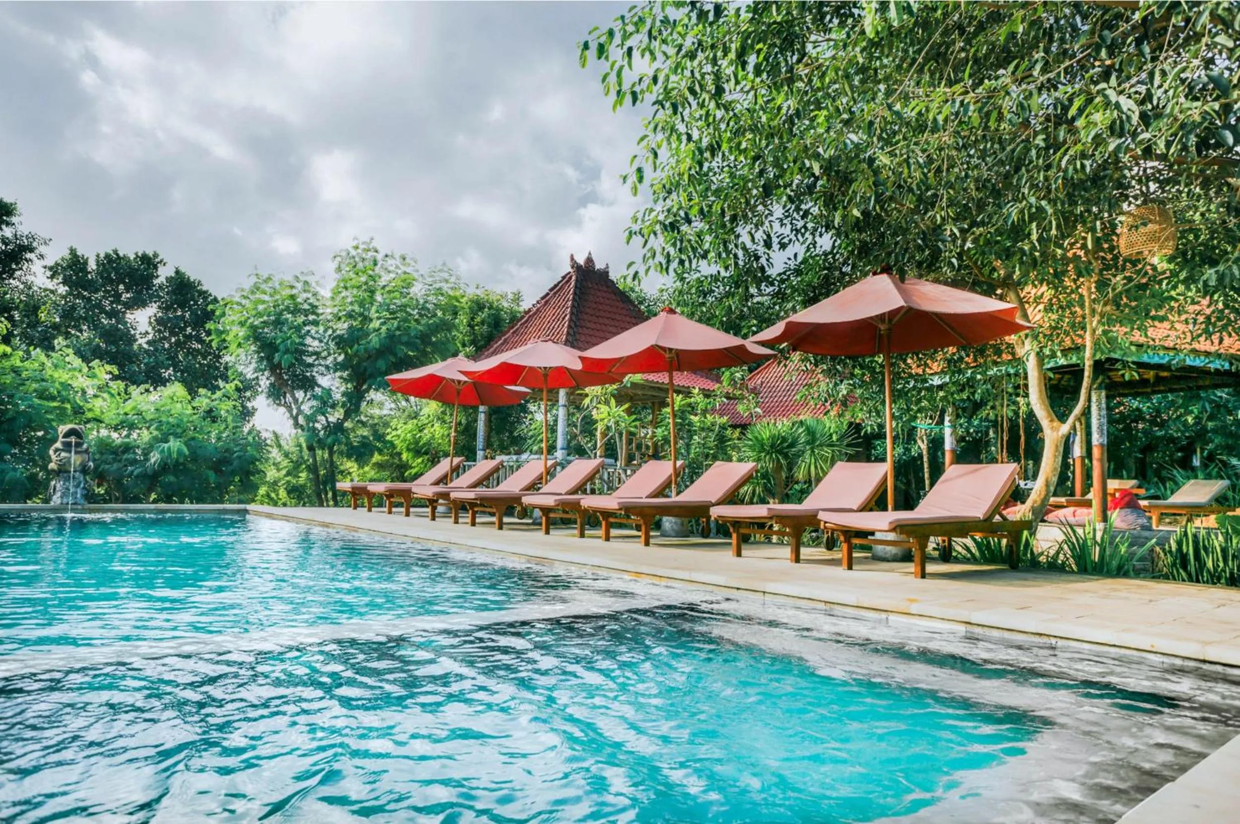 Swimming pool in Darsan Lembongan Boutique Cottage