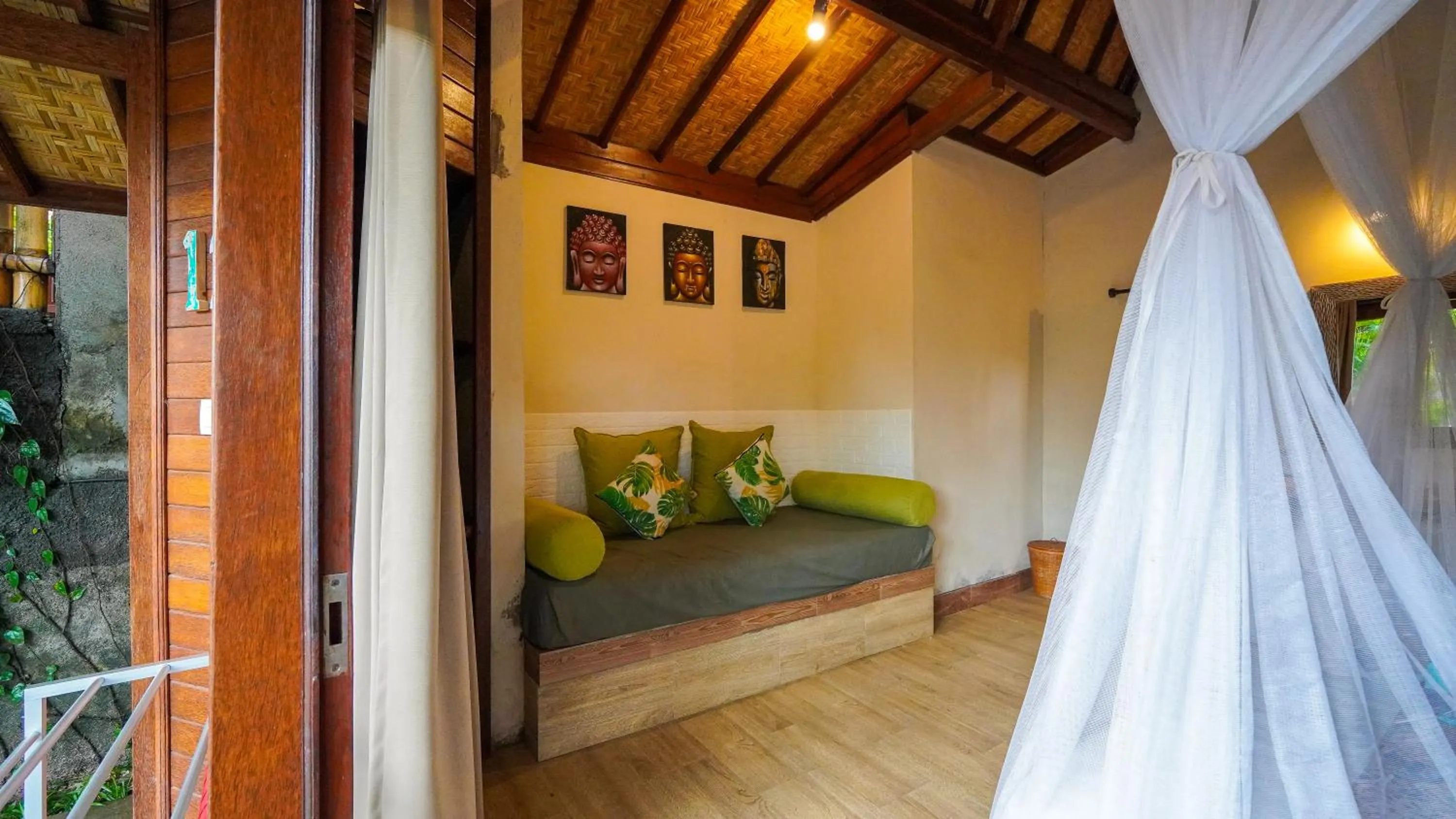 Bed in Darsan Lembongan Boutique Cottage