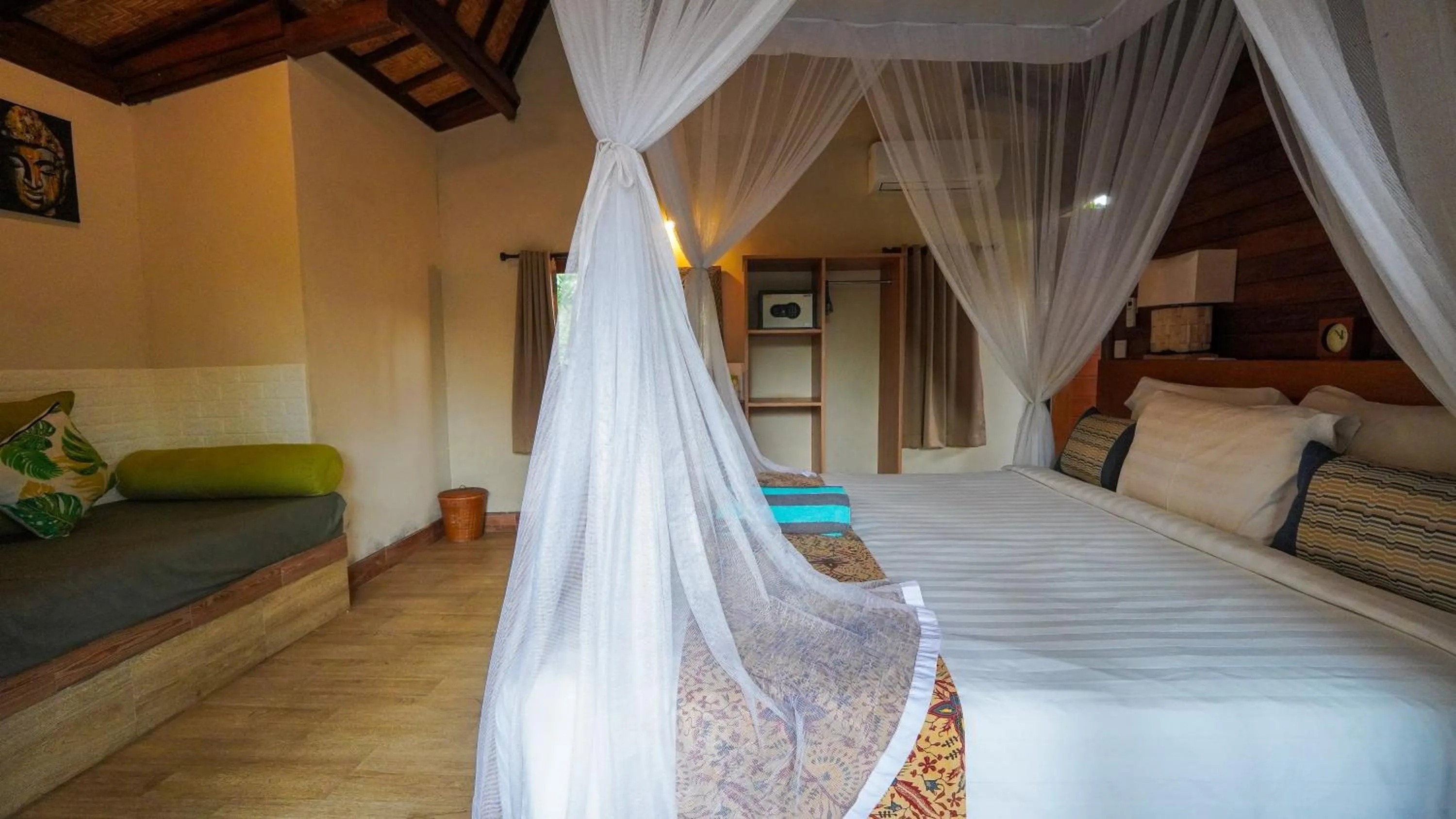 Bed in Darsan Lembongan Boutique Cottage