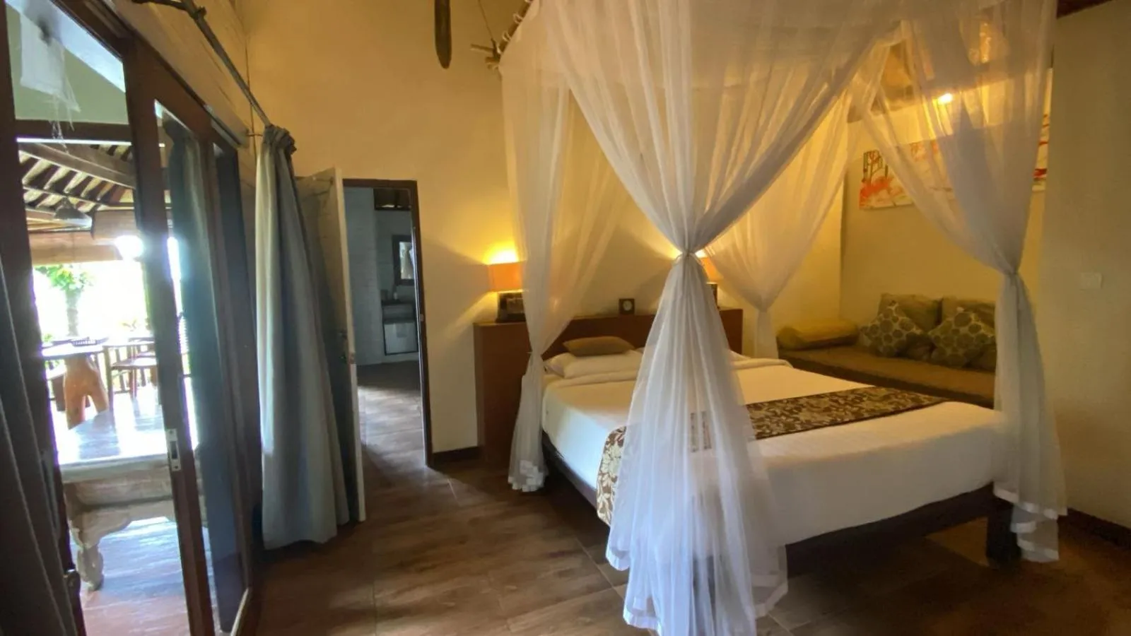 Bed in Darsan Lembongan Boutique Cottage