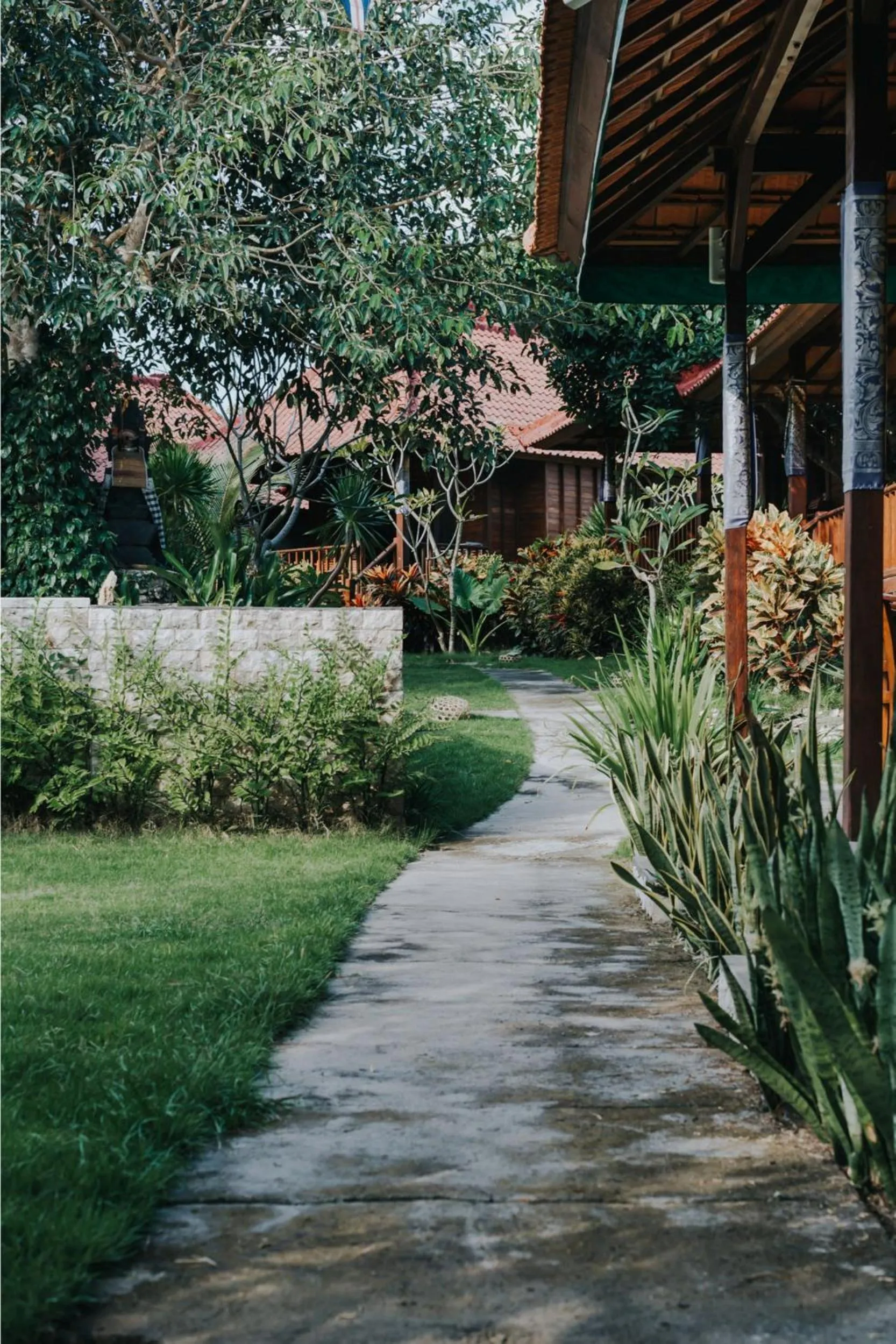 Garden in Darsan Lembongan Boutique Cottage