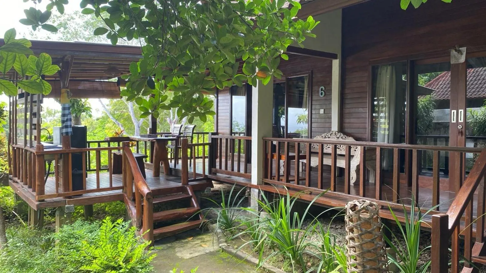 Garden in Darsan Lembongan Boutique Cottage