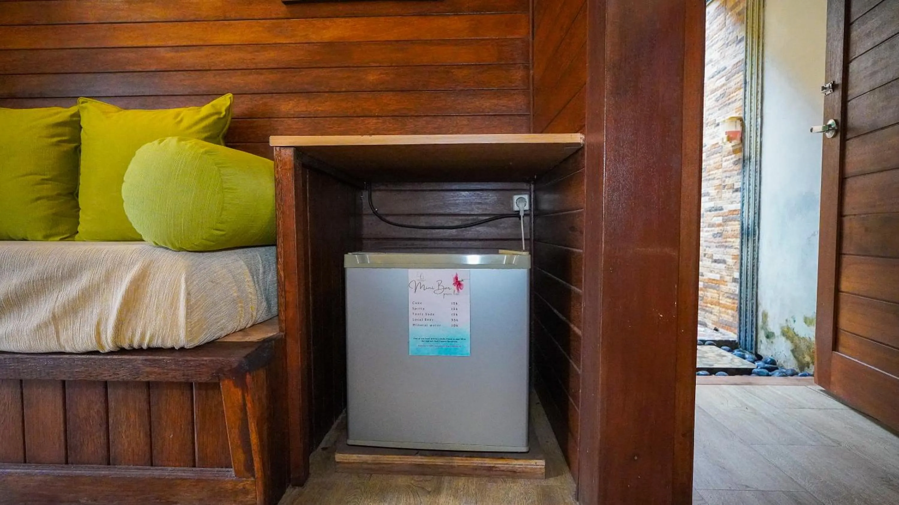 Bed in Darsan Lembongan Boutique Cottage