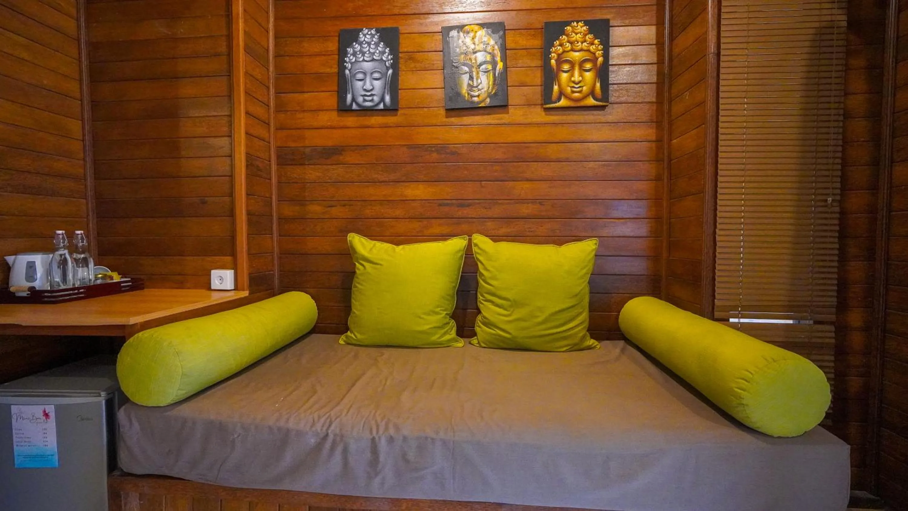 Bed in Darsan Lembongan Boutique Cottage