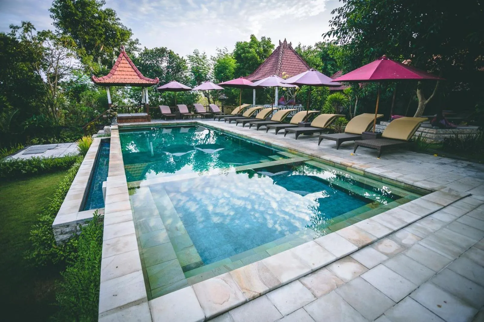 Swimming pool in Darsan Lembongan Boutique Cottage