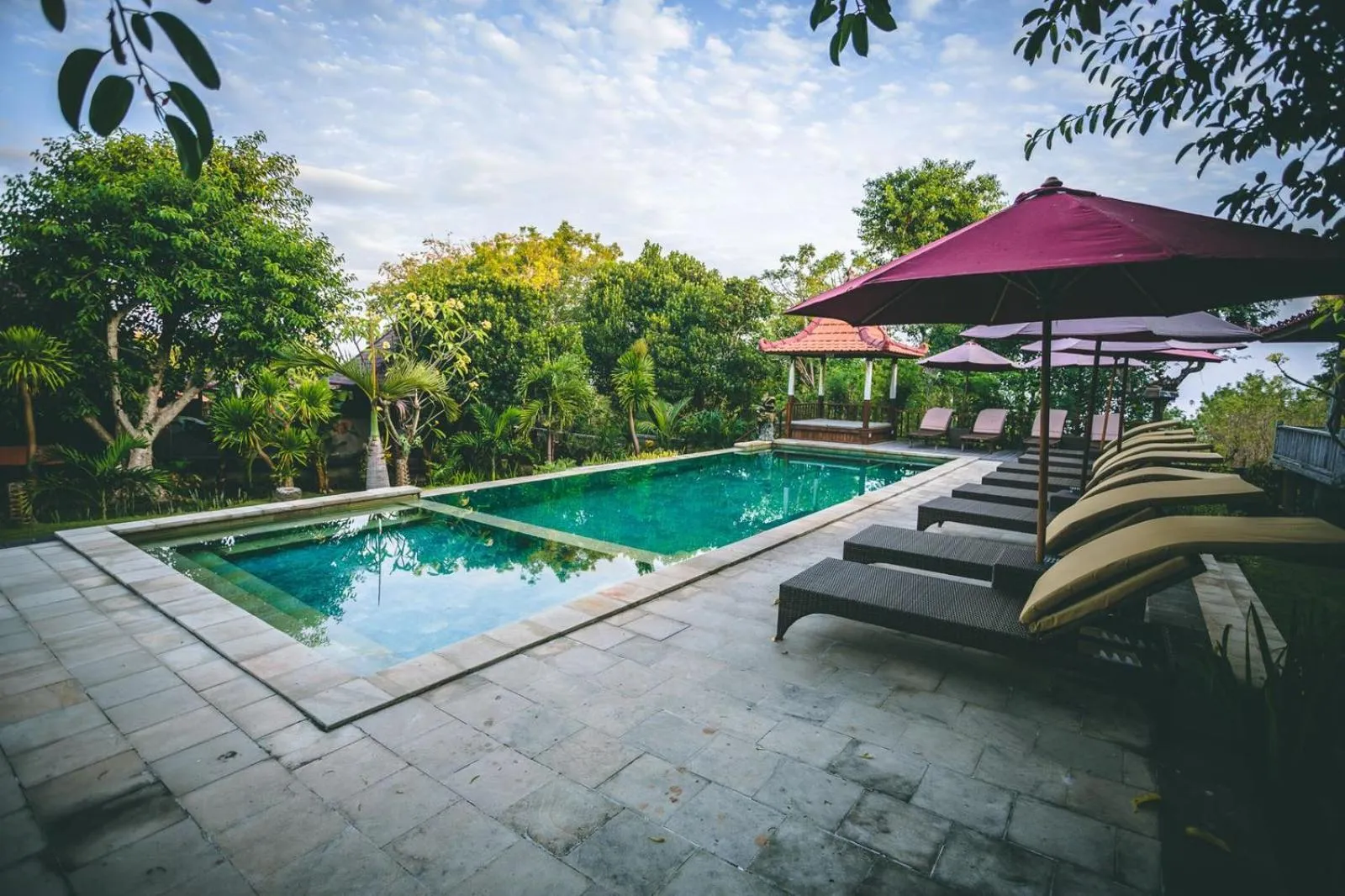 Swimming pool in Darsan Lembongan Boutique Cottage