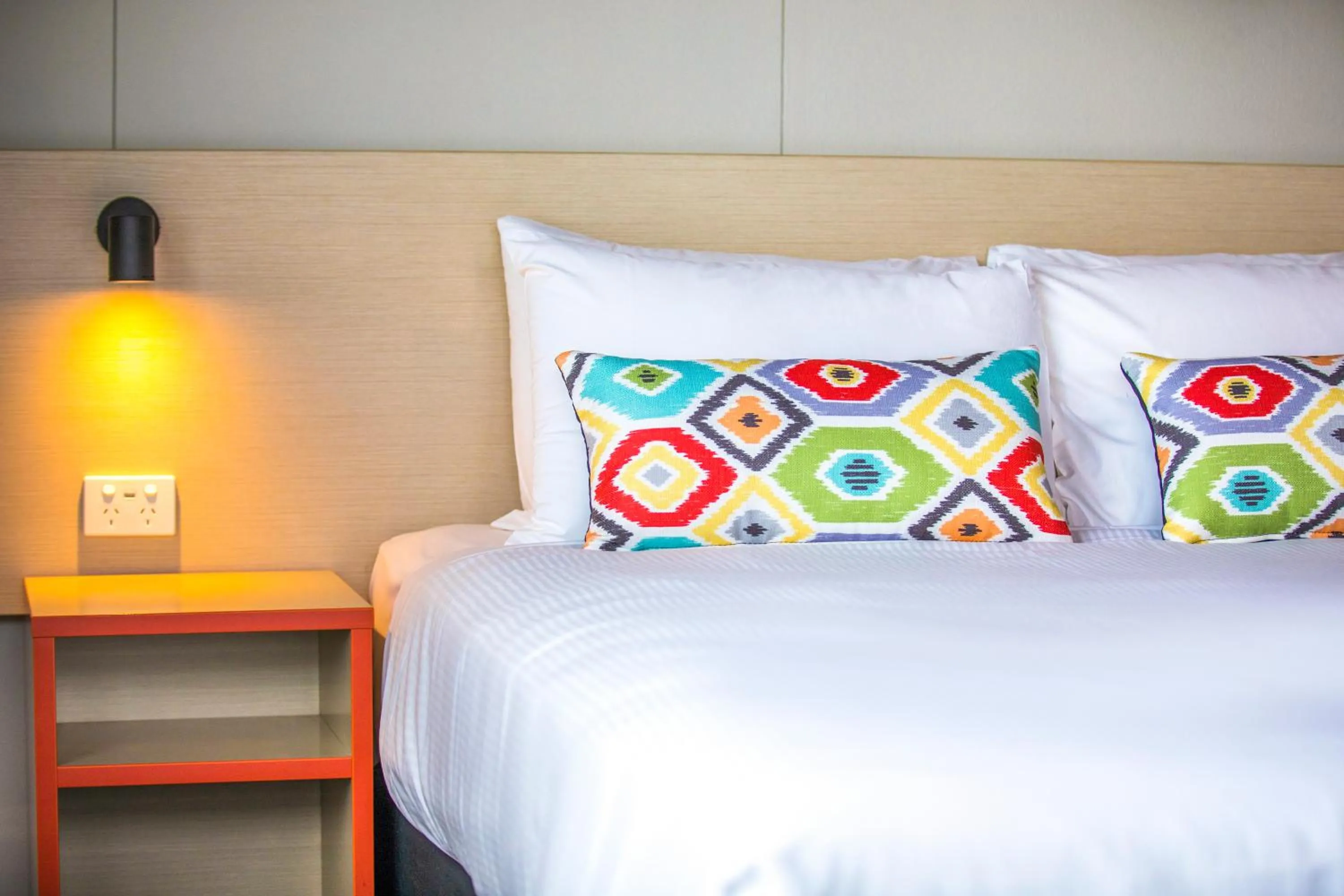 Decorative detail, Bed in Nightcap at Chester Hill Hotel