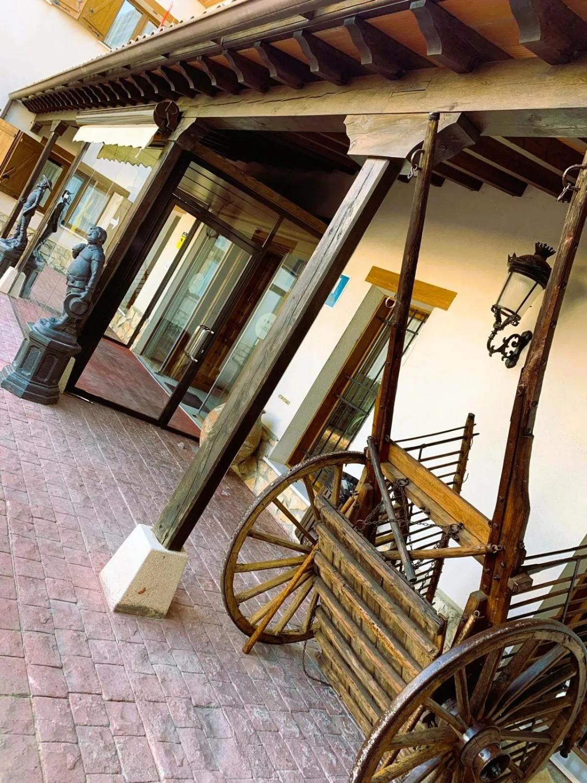 Property building in Hotel A Posada