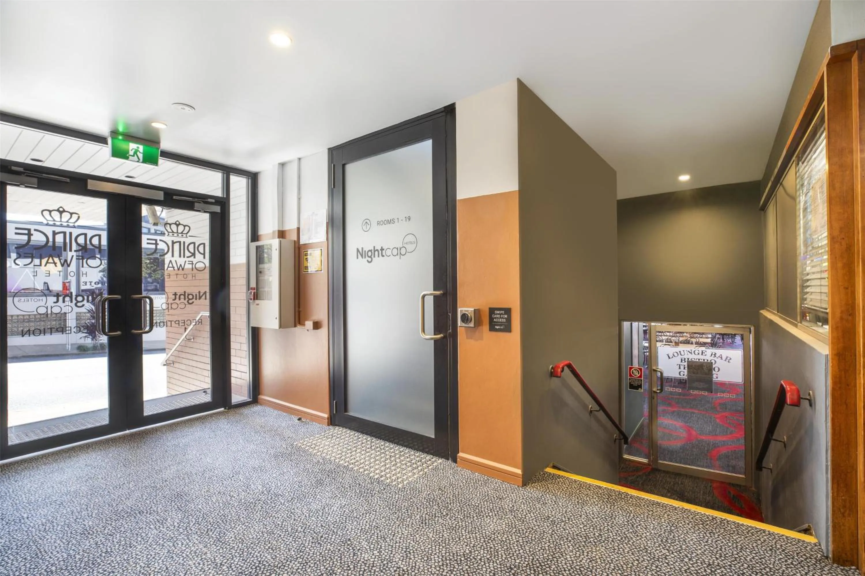 acessibility in Nightcap at Prince of Wales Hotel