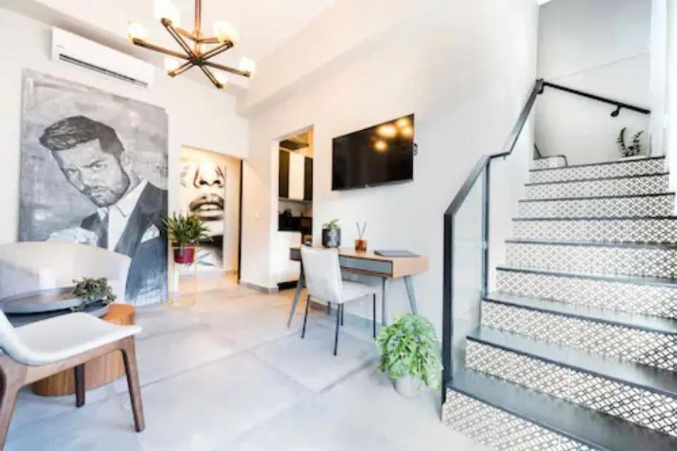 Communal lounge/ TV room in Casa Ciana