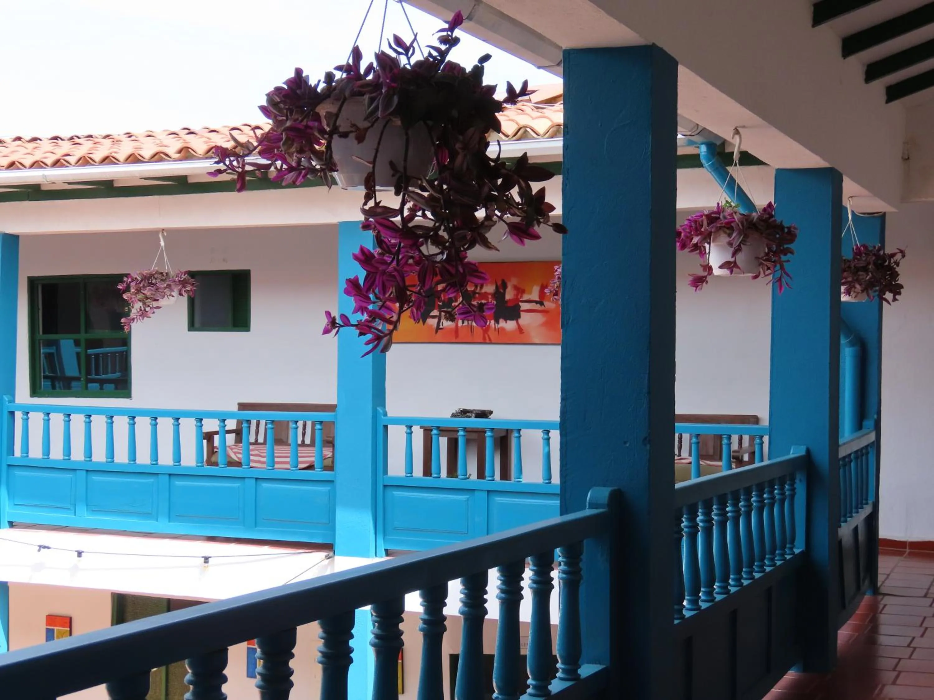 Balcony/Terrace in Celeste Villa de Leyva
