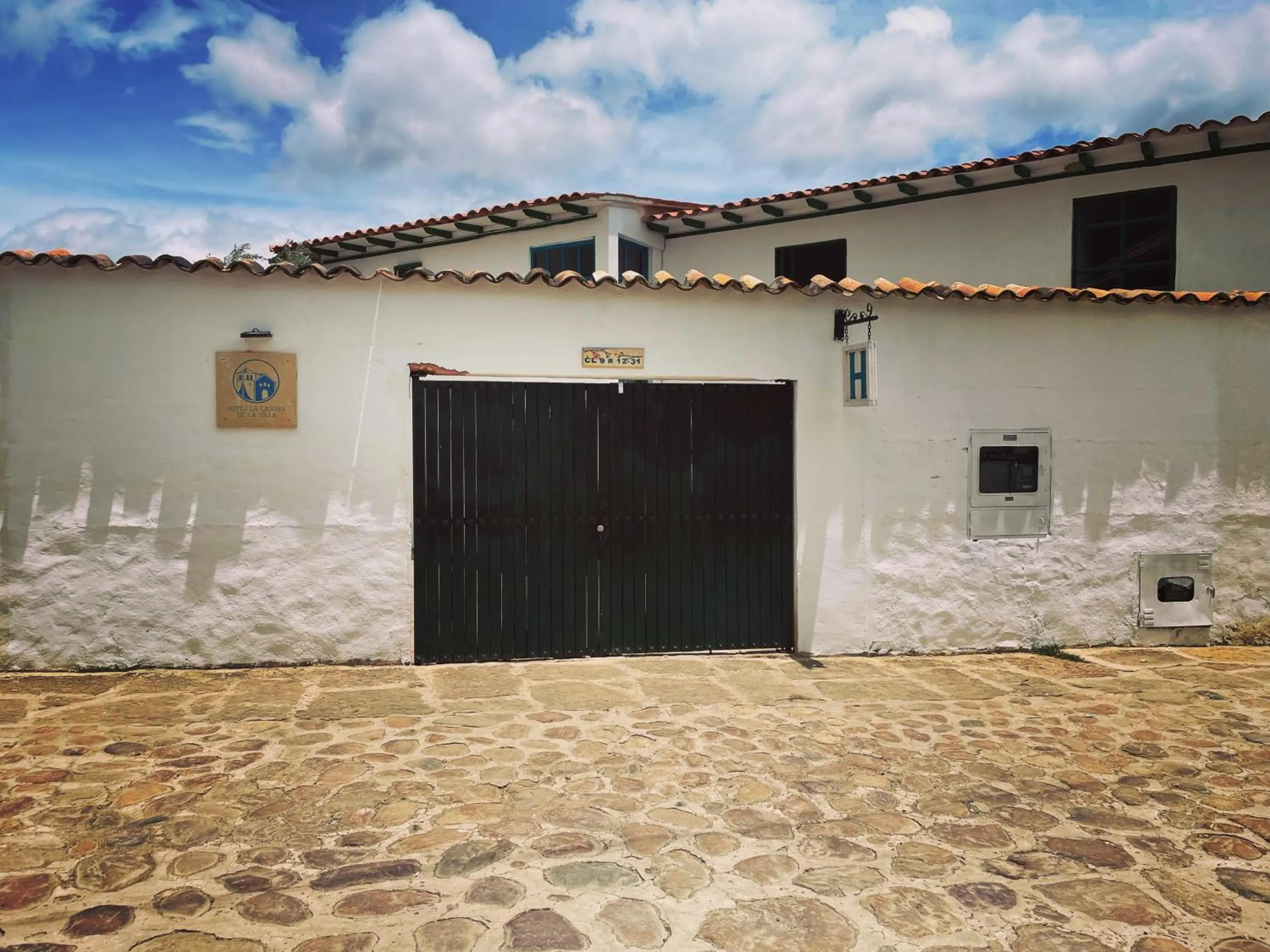 Facade/entrance in Celeste Villa de Leyva
