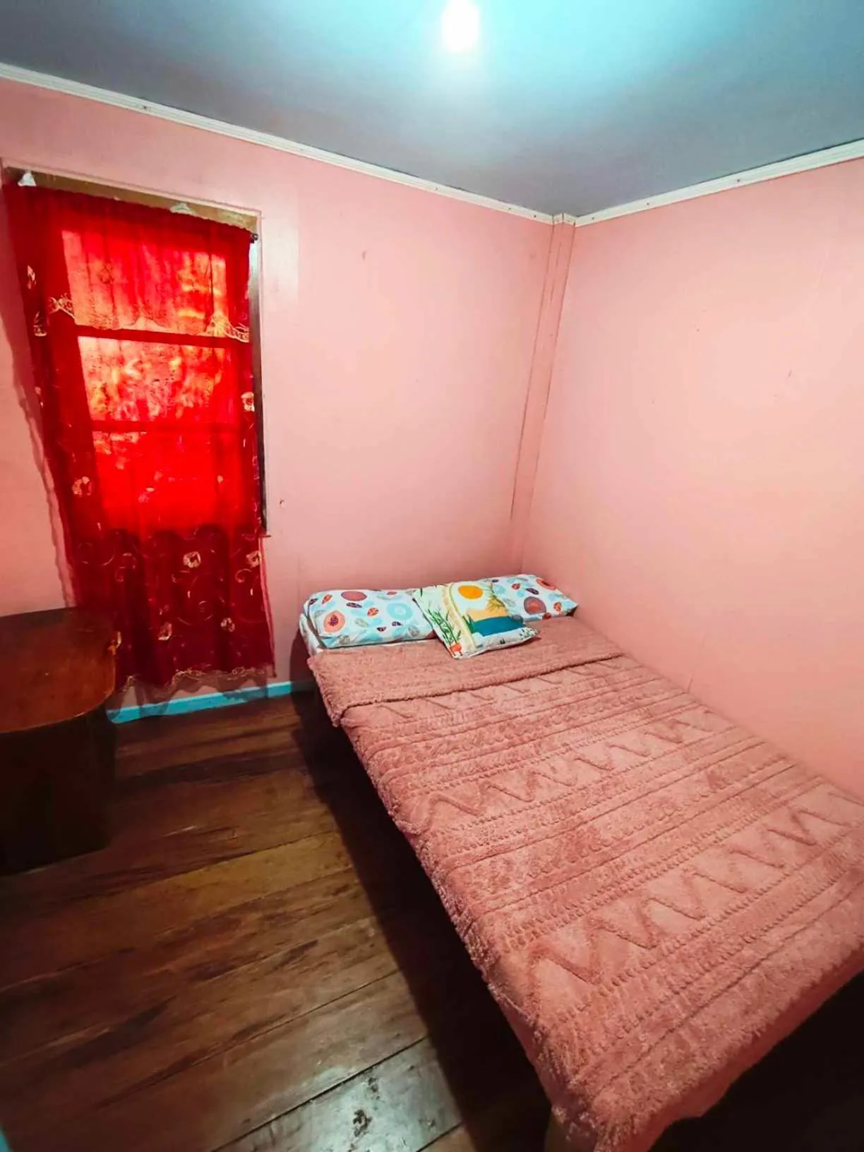 Bed in Batad Pension and Restaurant