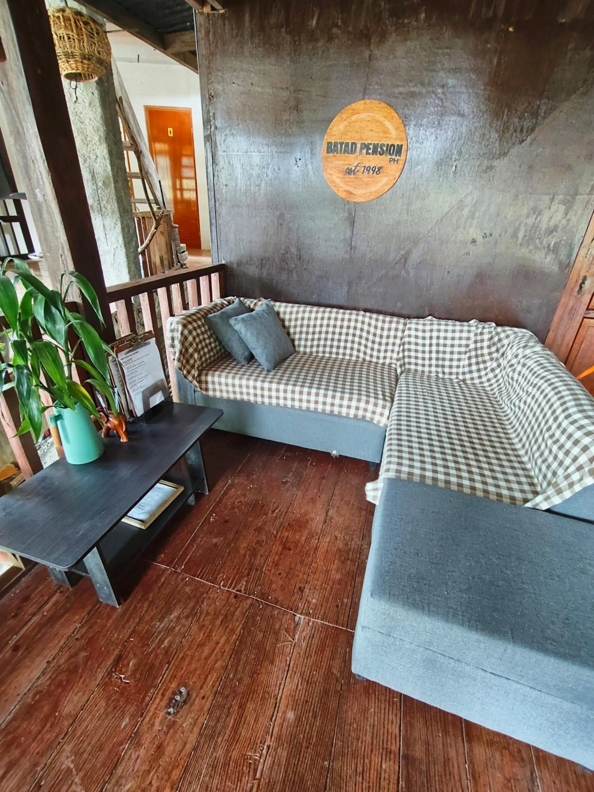 Bed in Batad Pension and Restaurant