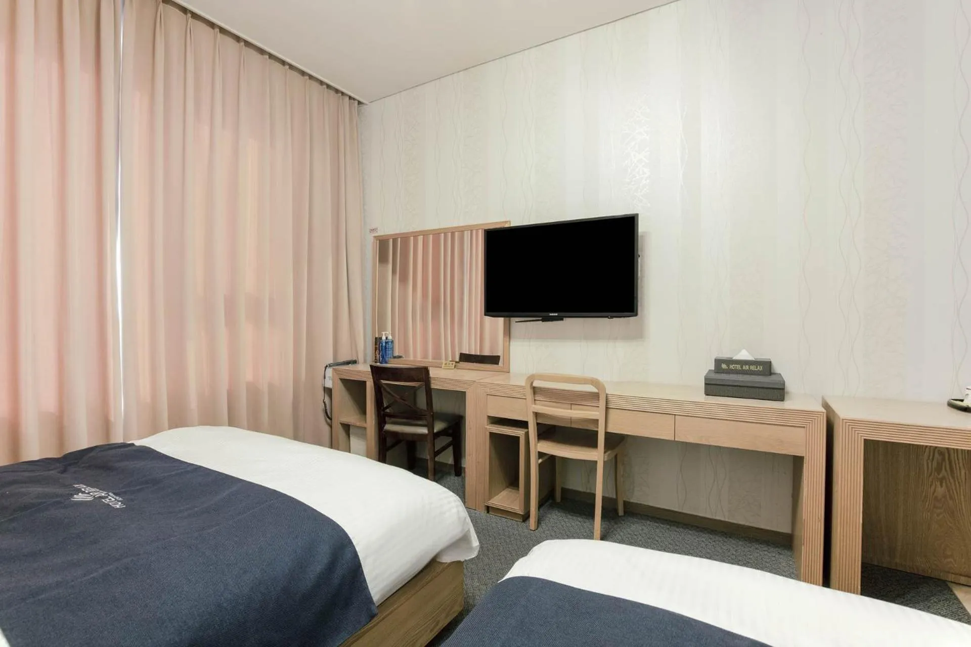 Bed in Incheon Aiport Airrelax hotel