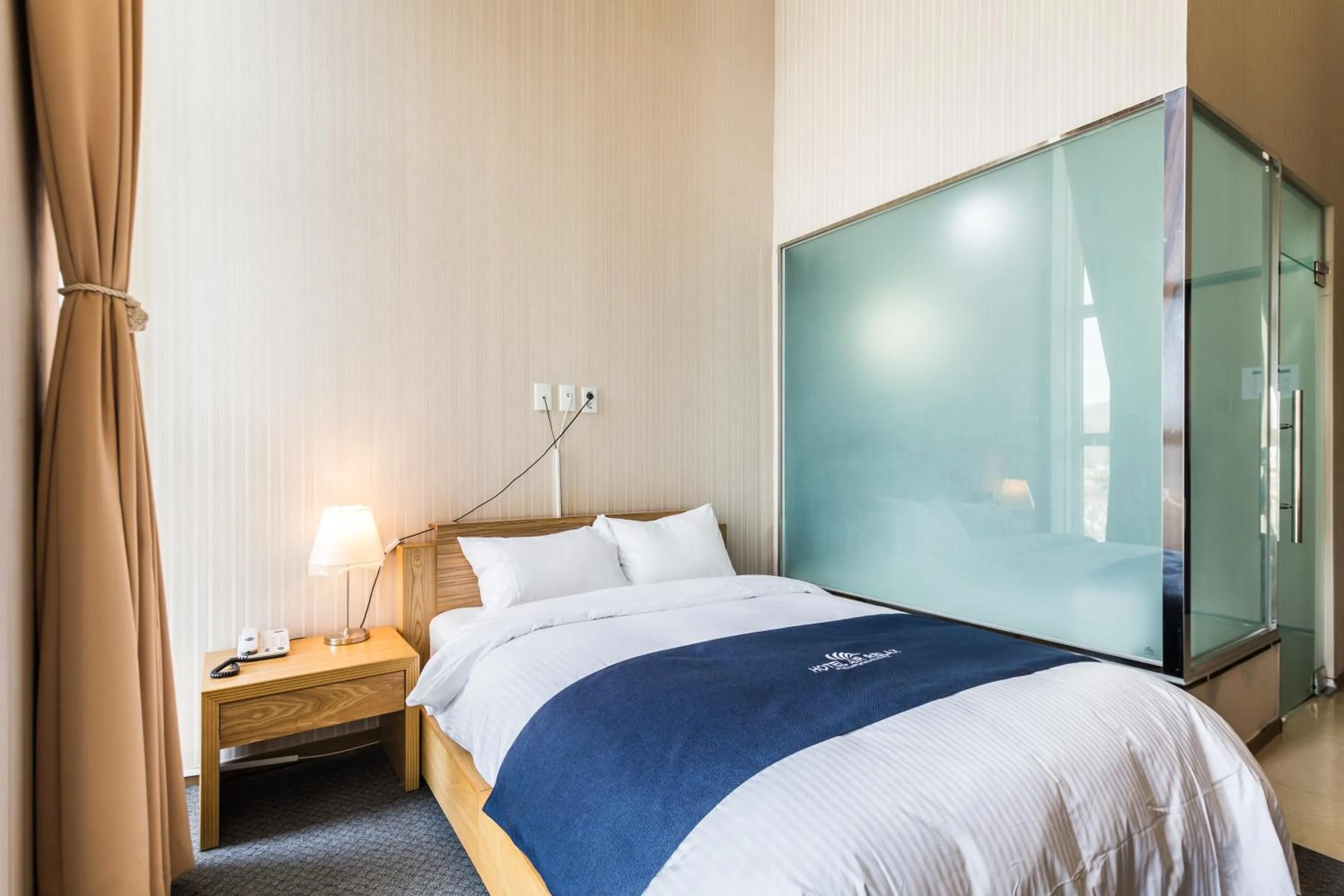 Bed in Incheon Aiport Airrelax hotel