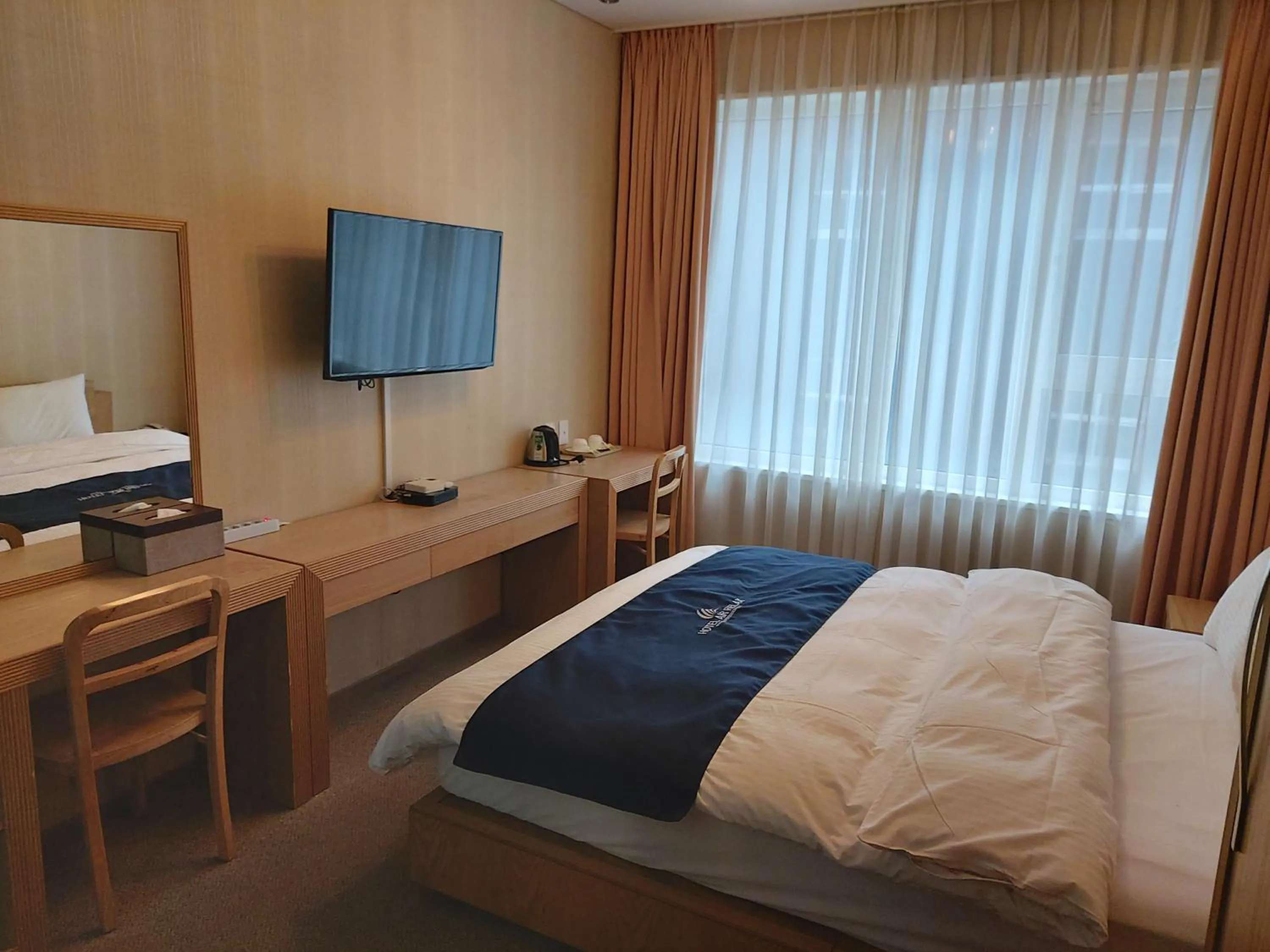 Bed in Incheon Aiport Airrelax hotel