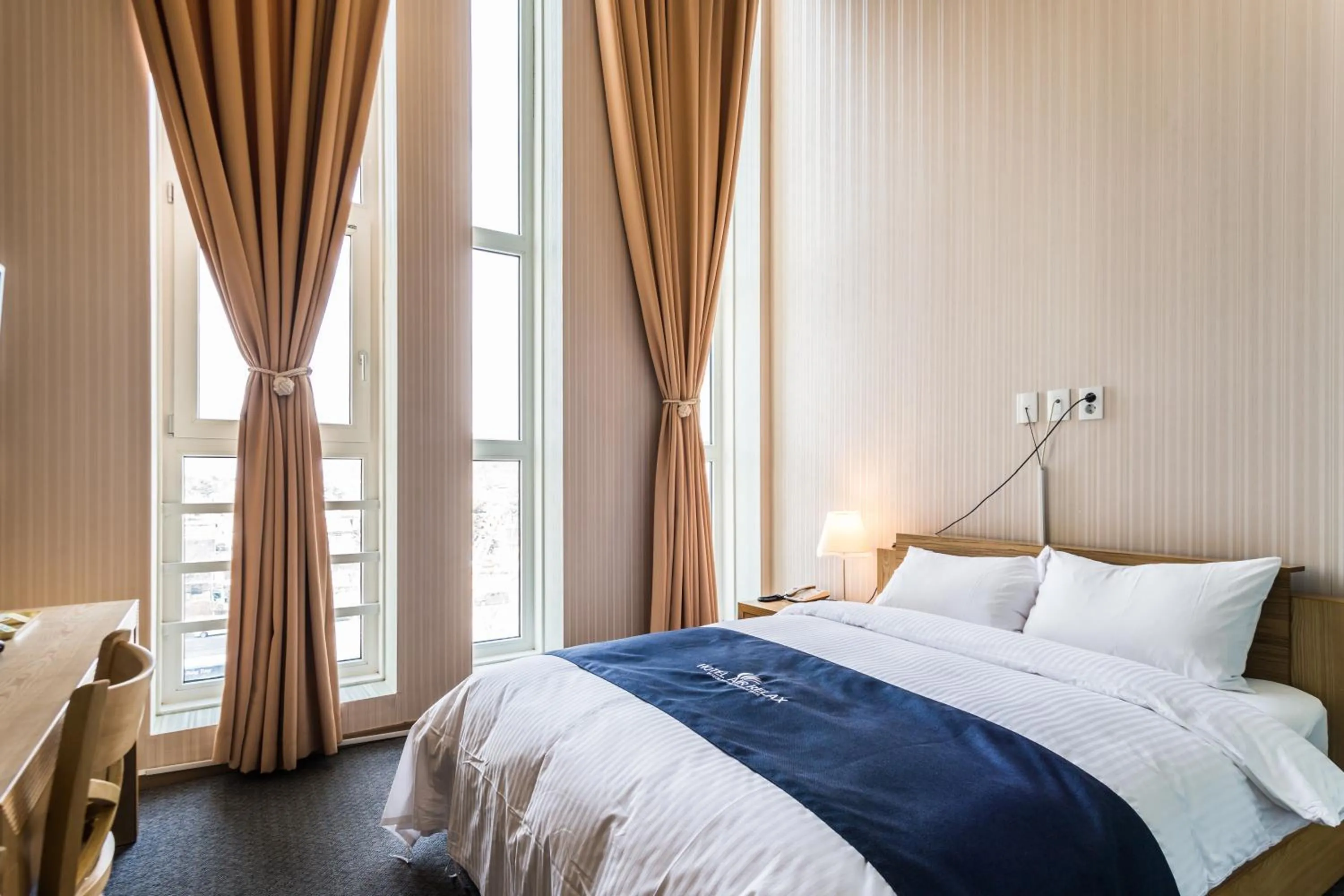 Bed in Incheon Aiport Airrelax hotel