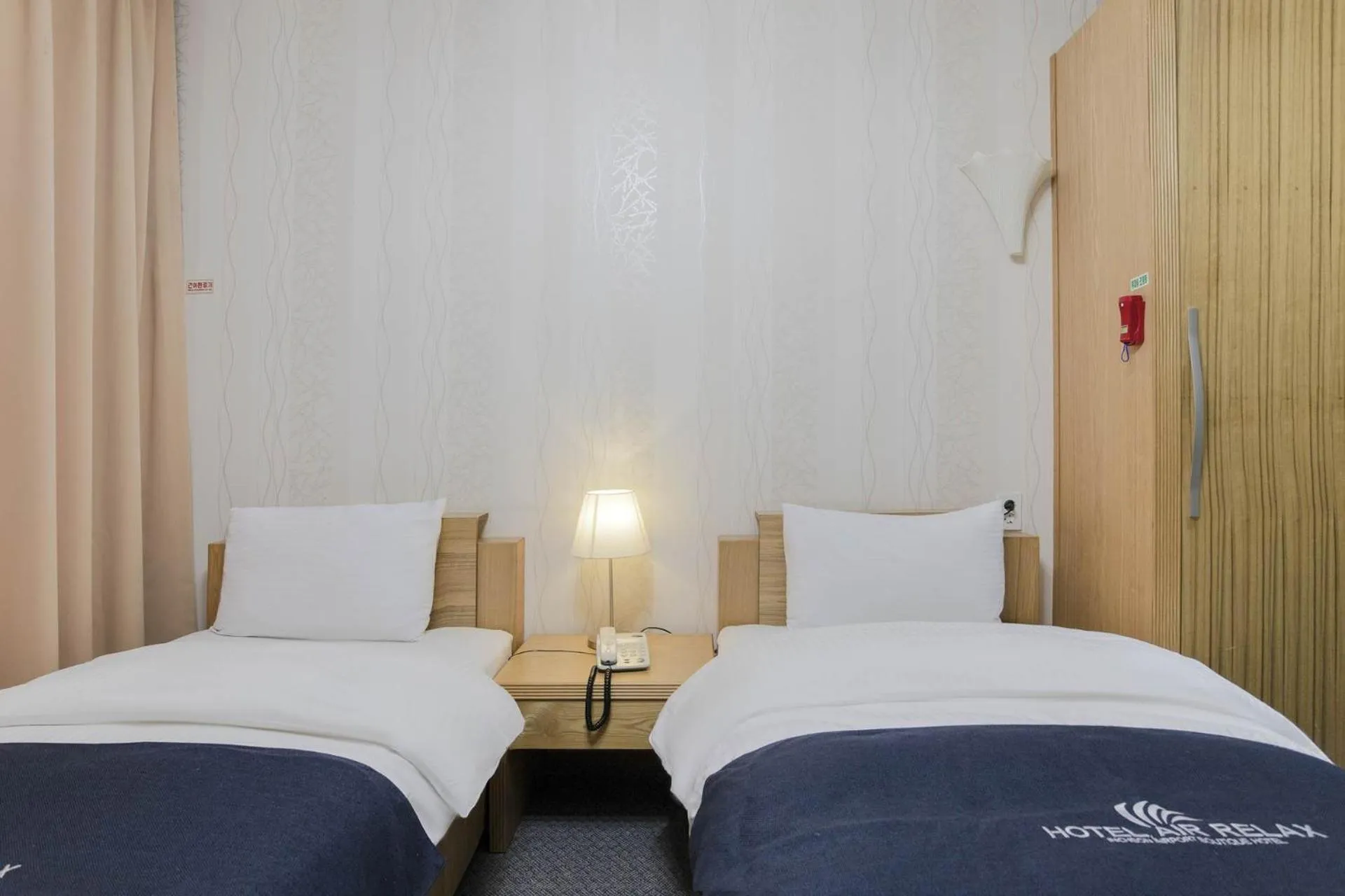 Bed in Incheon Aiport Airrelax hotel