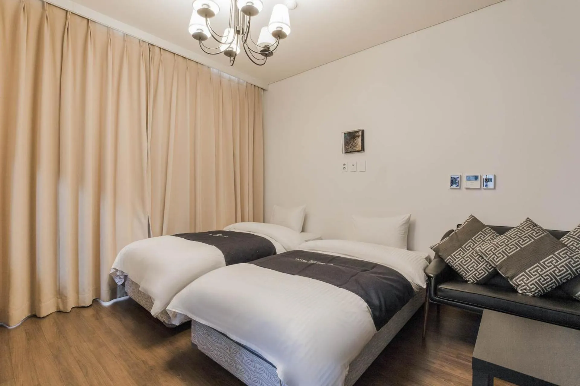 Bed in Incheon Aiport Airrelax hotel