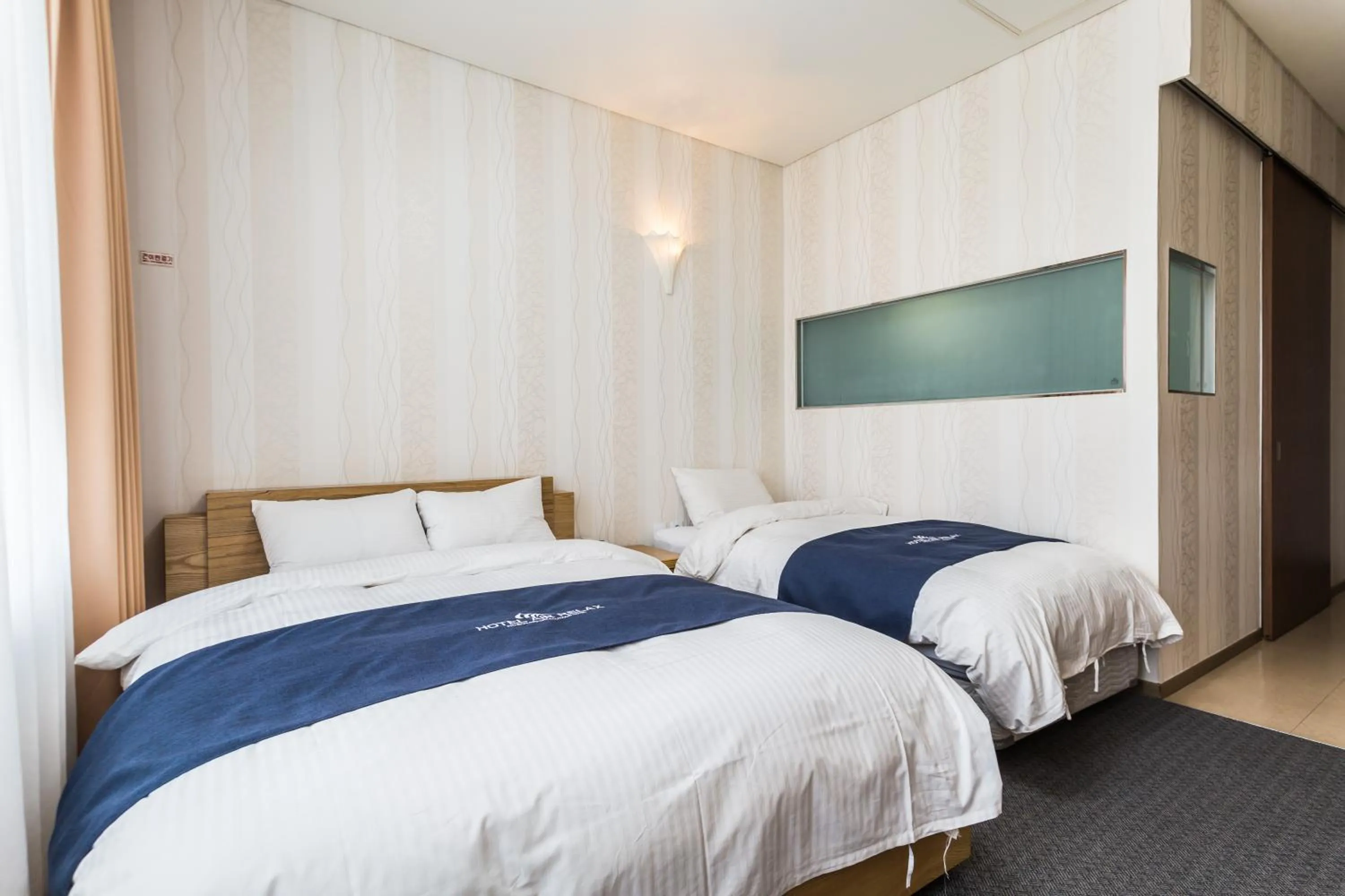 Bed in Incheon Aiport Airrelax hotel