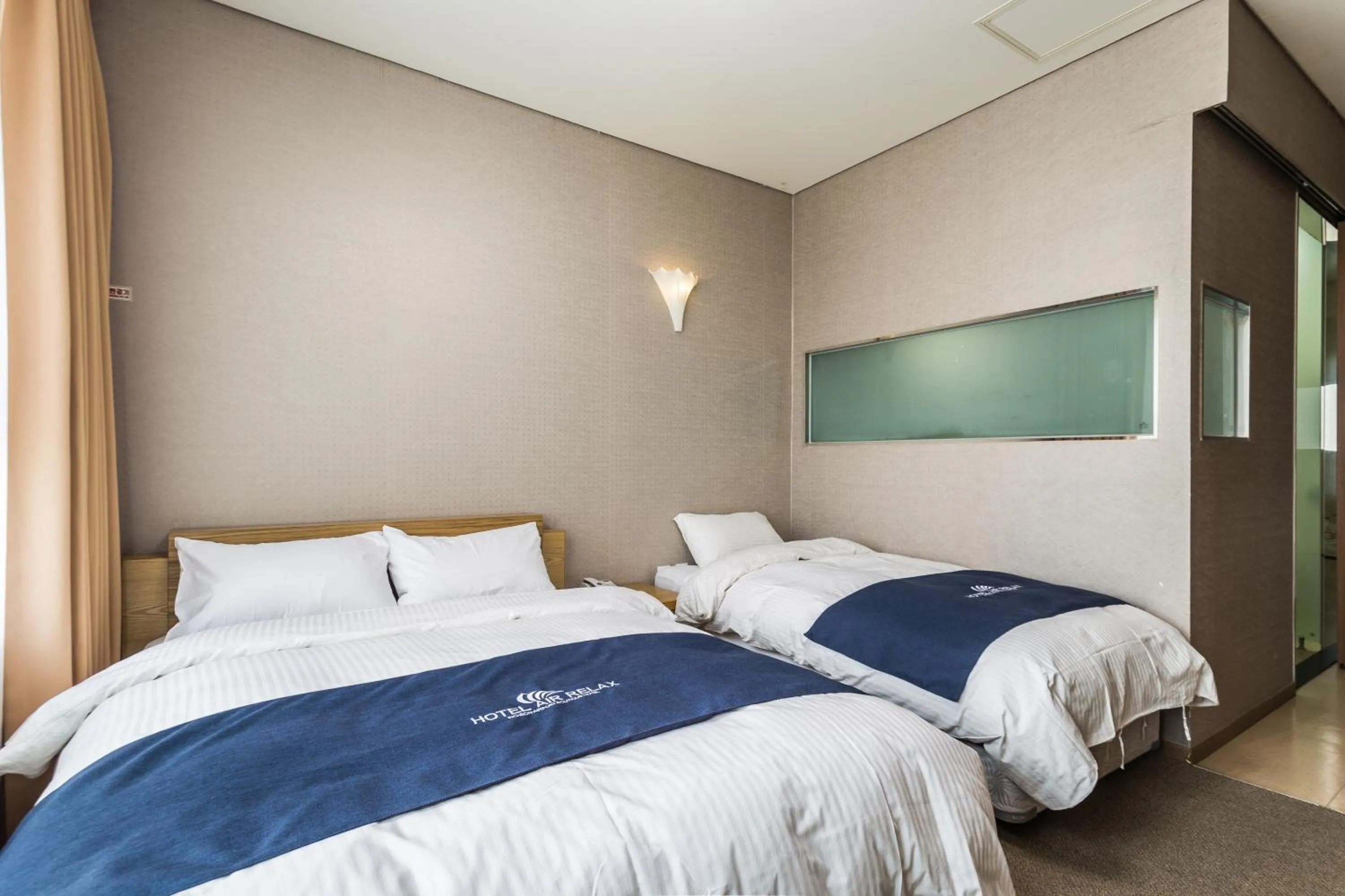 Bed in Incheon Aiport Airrelax hotel