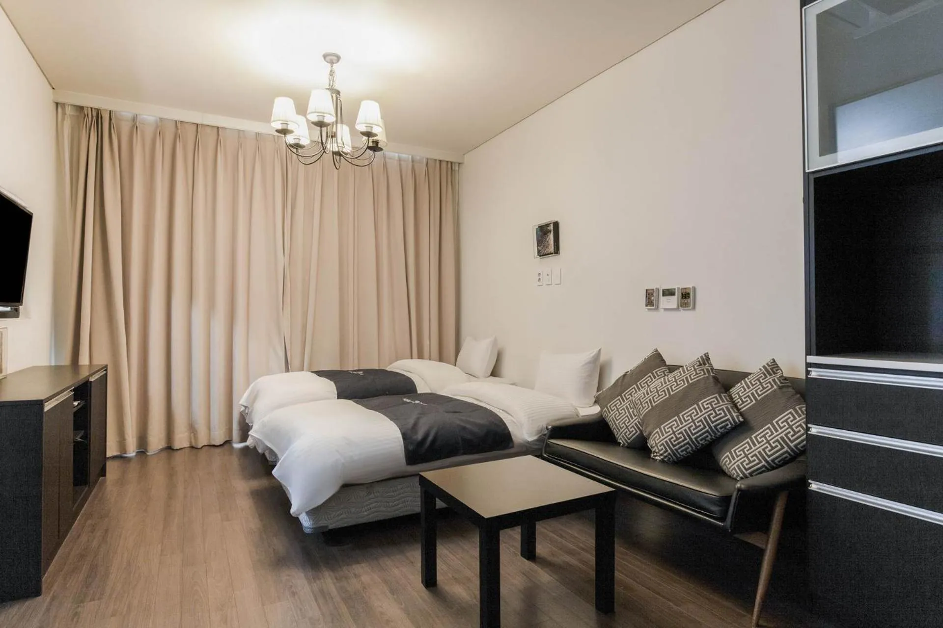 Bed in Incheon Aiport Airrelax hotel