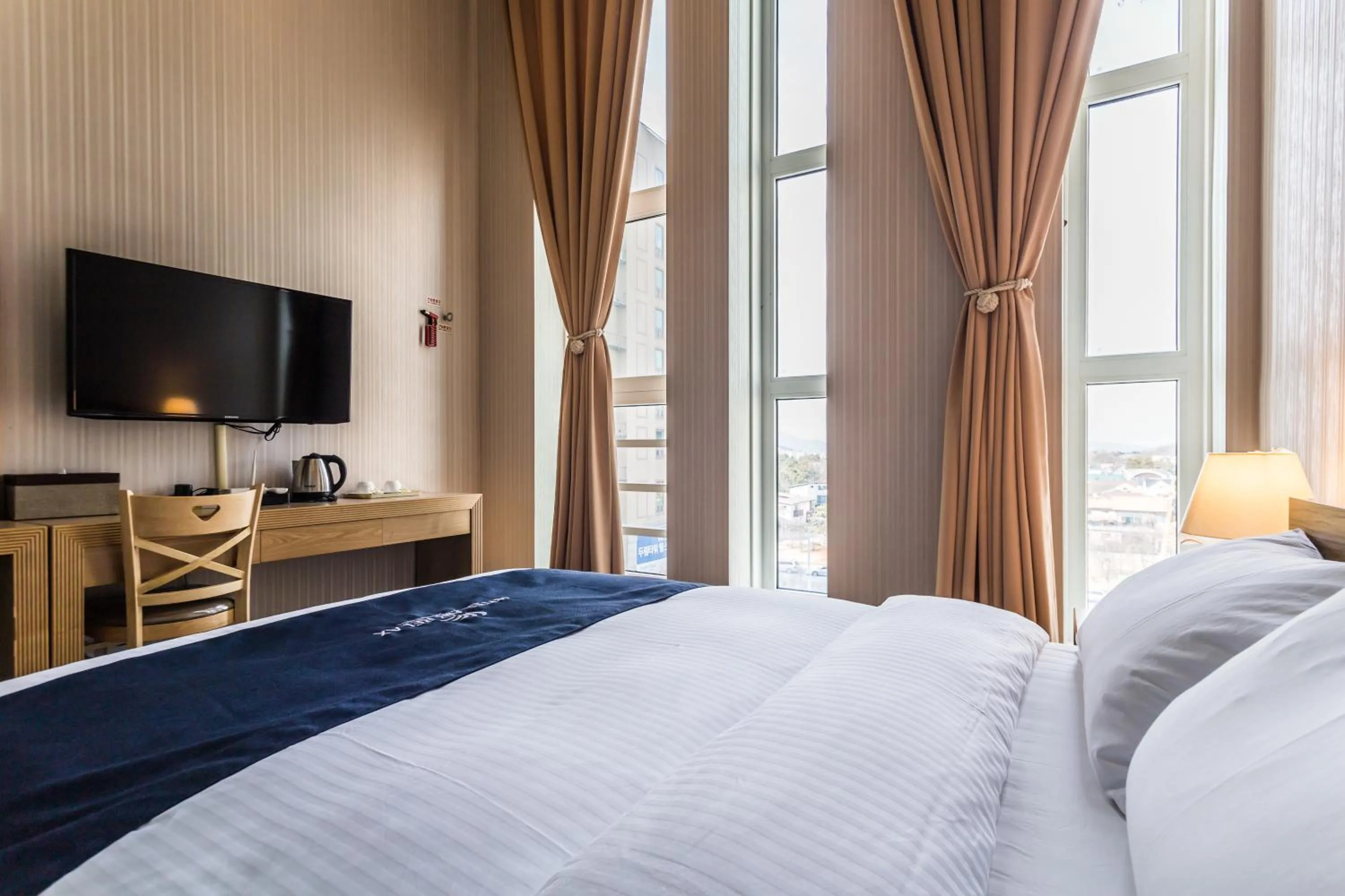 Bed in Incheon Aiport Airrelax hotel