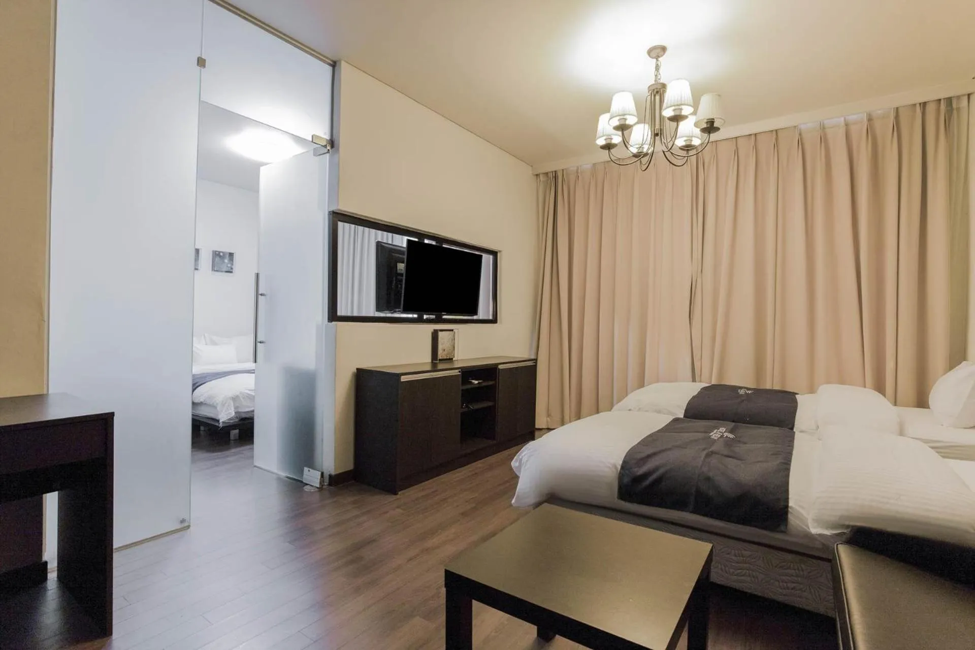 Bed in Incheon Aiport Airrelax hotel