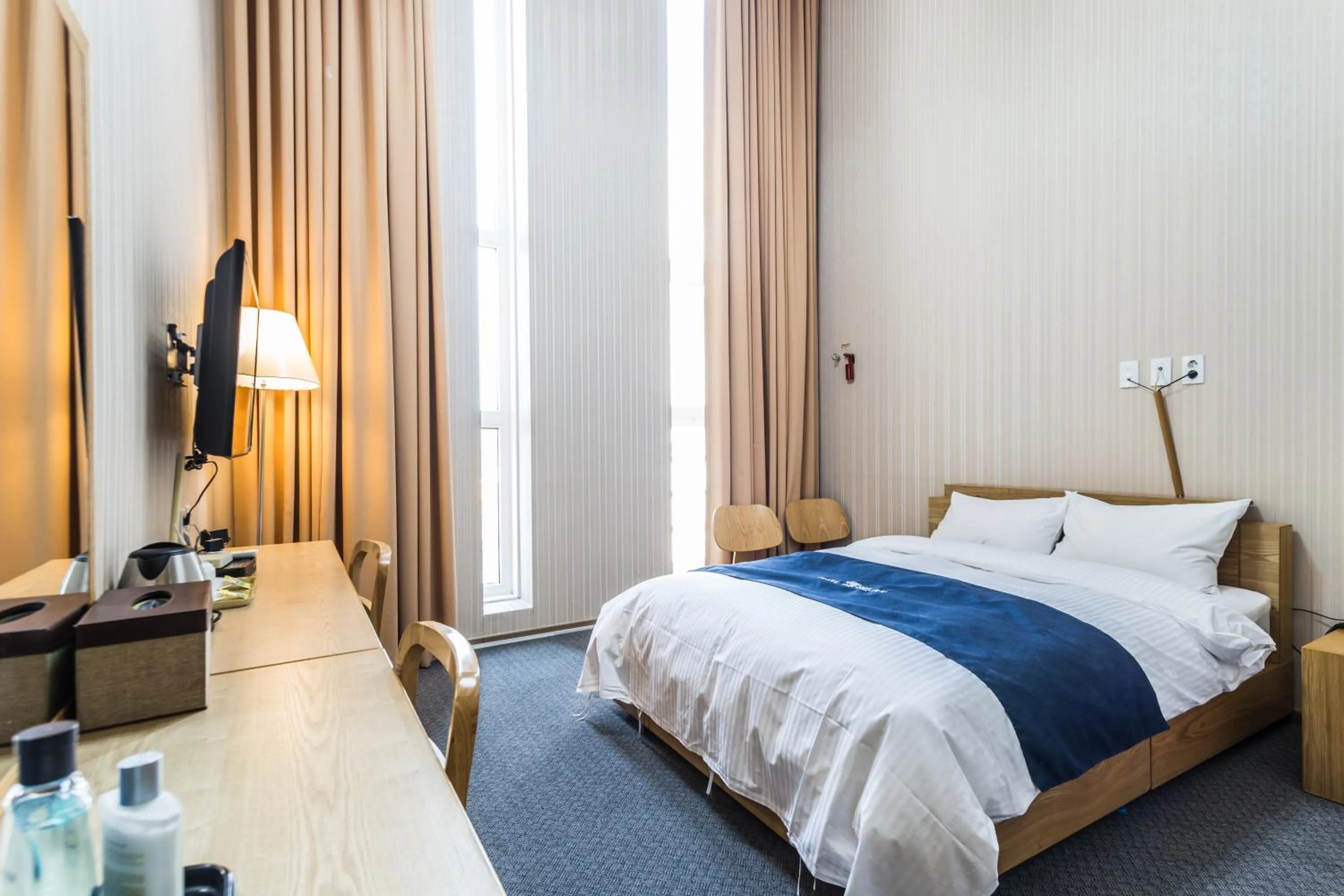 Bed in Incheon Aiport Airrelax hotel