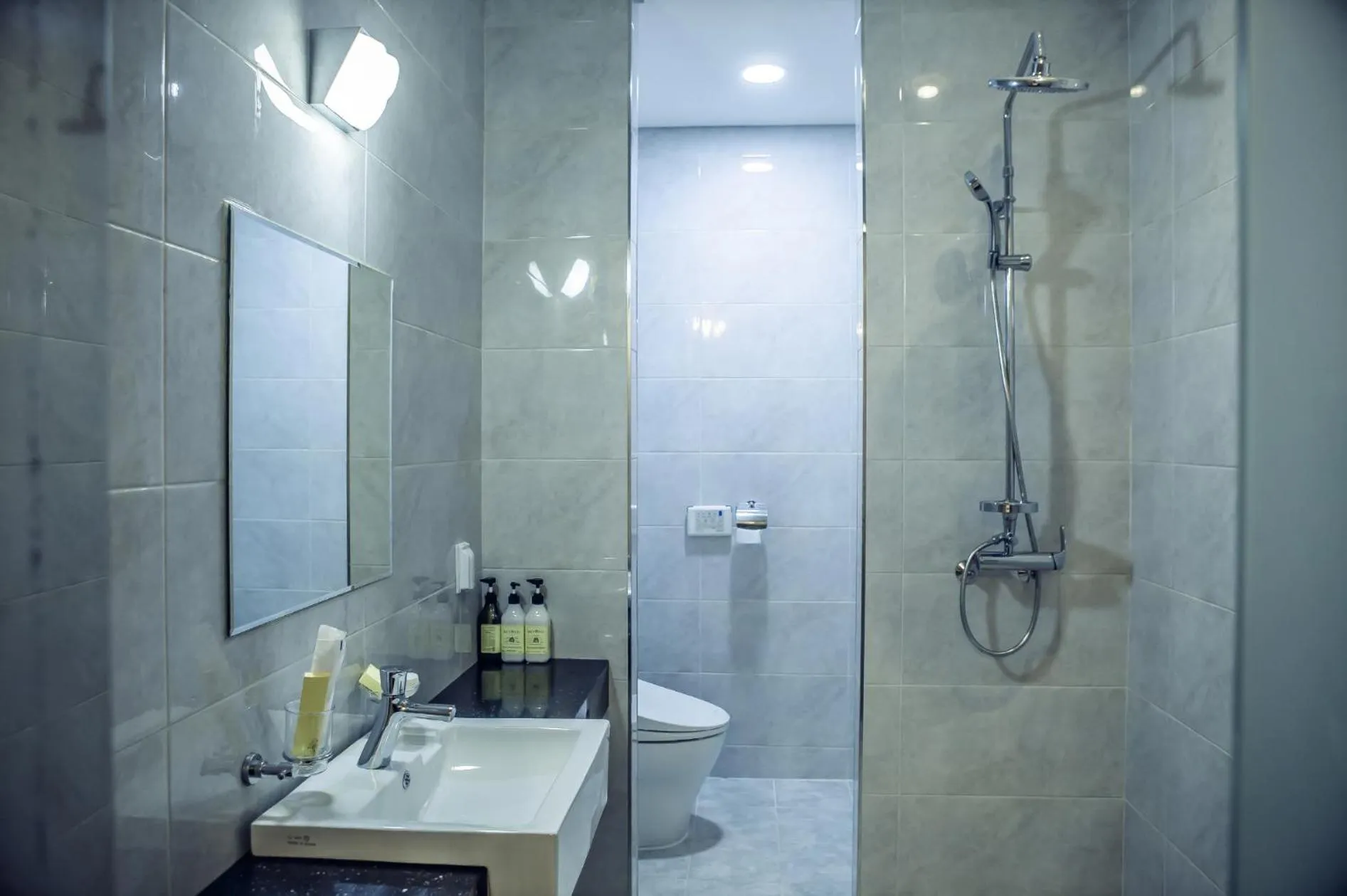 Bathroom in Incheon Aiport Airrelax hotel