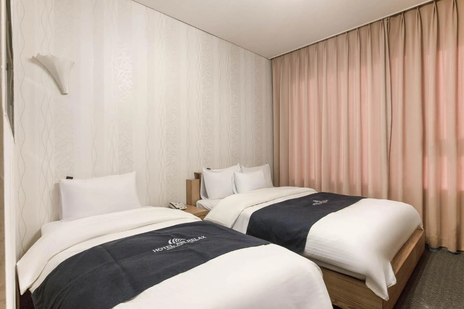 Bed in Incheon Aiport Airrelax hotel