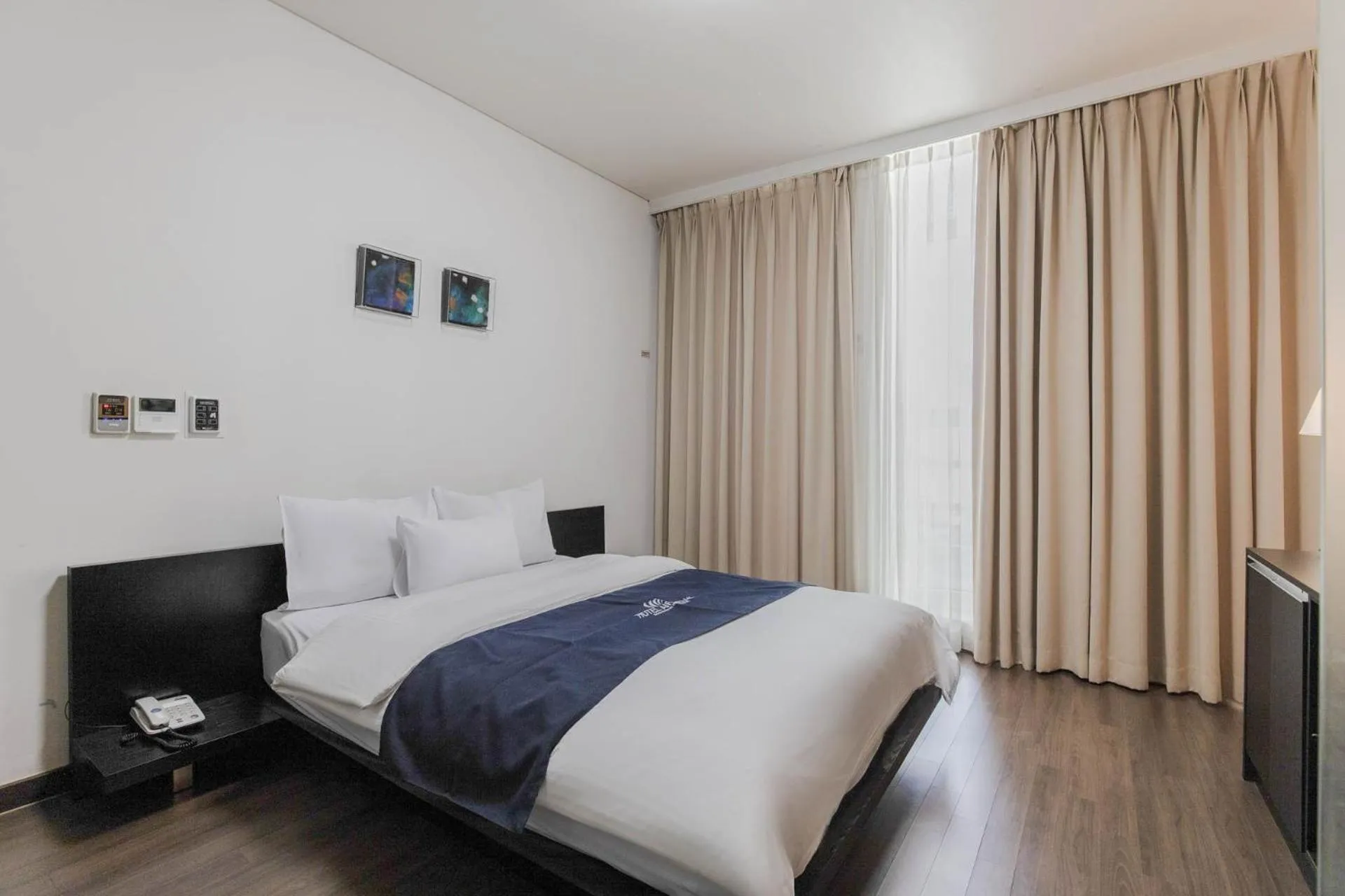 Bed in Incheon Aiport Airrelax hotel